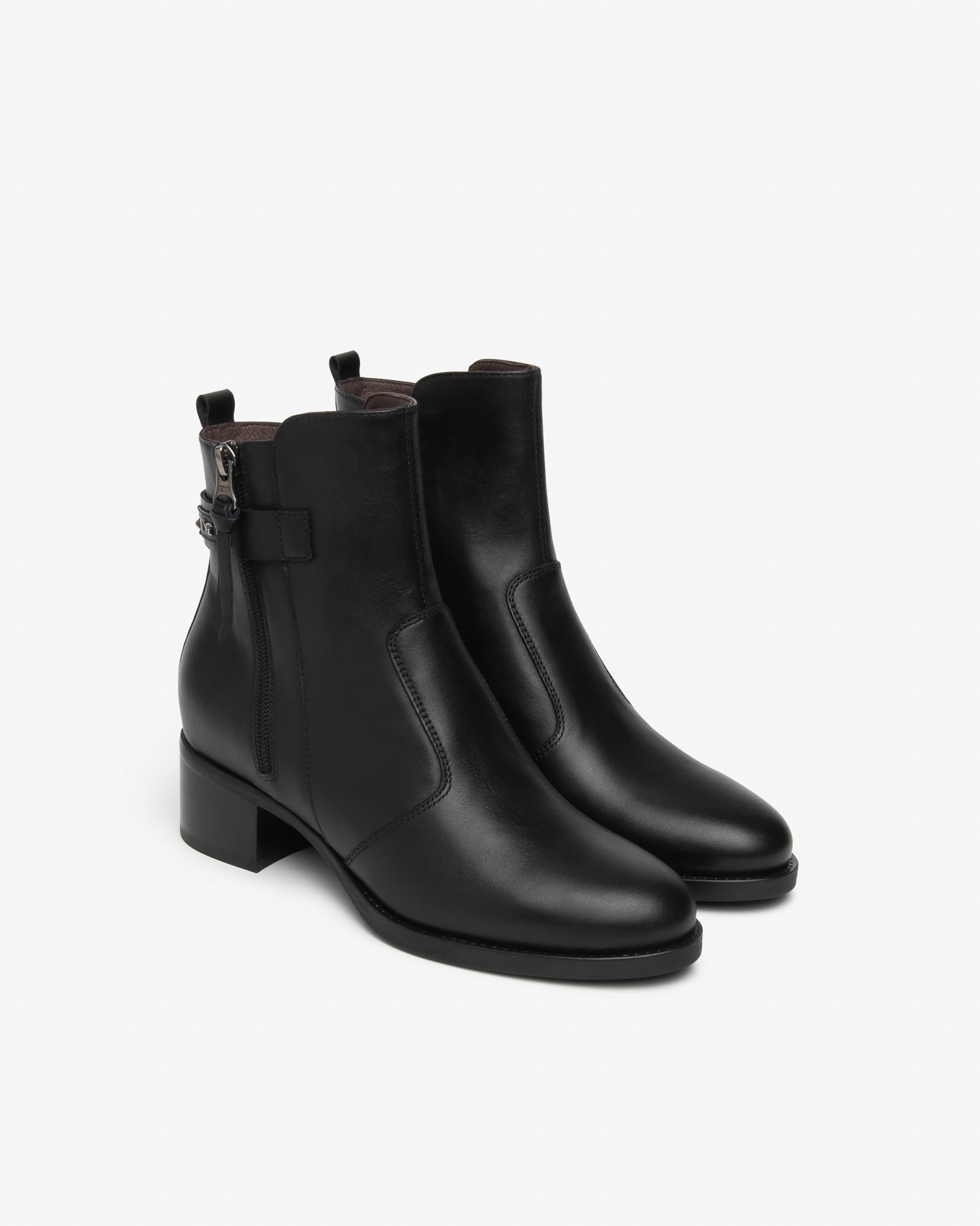 Nerogiardini Bottines Femme Cuir Talon 40 mm