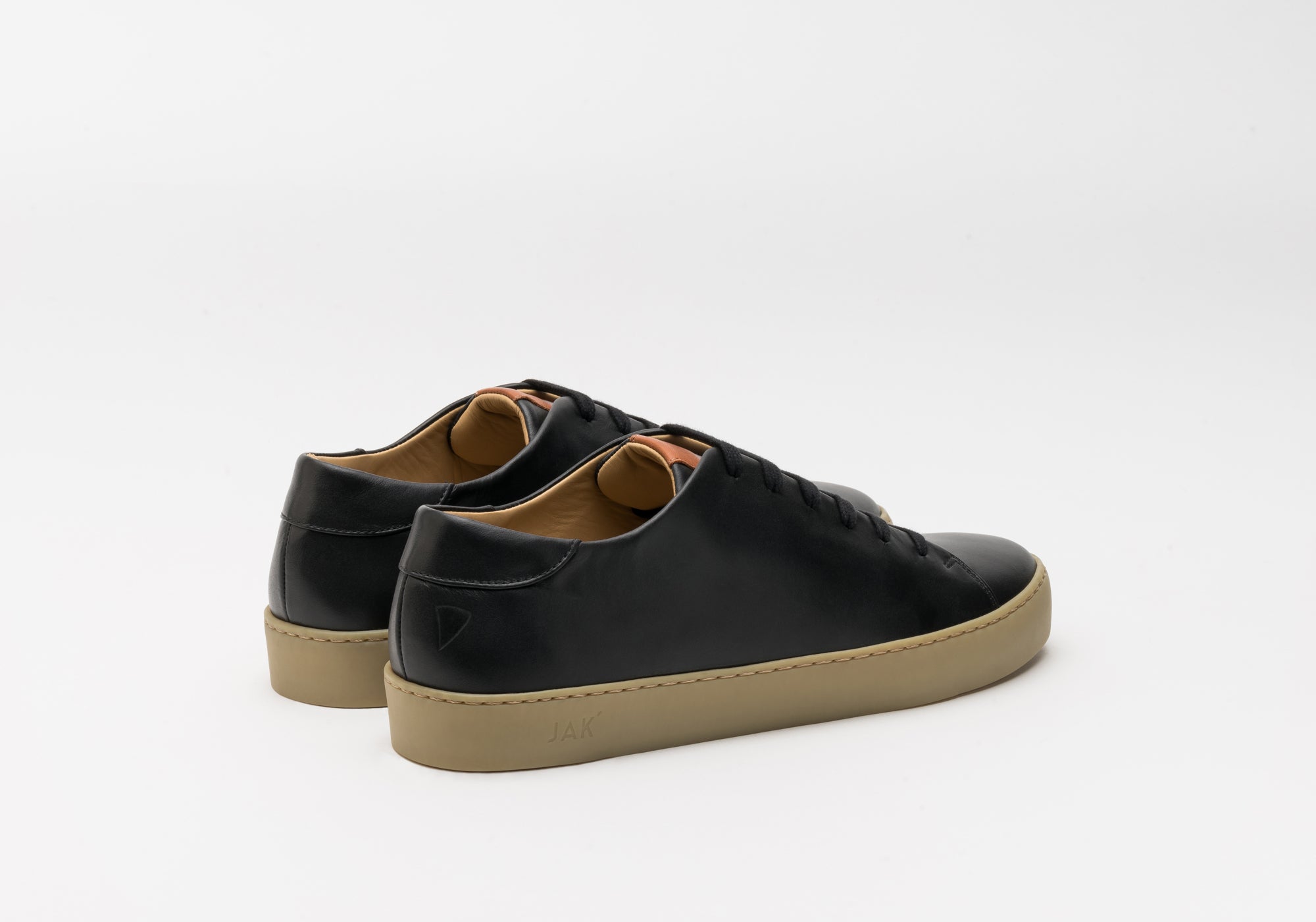 JAK Legacy Black sneaker basse cuir noir personnalisable