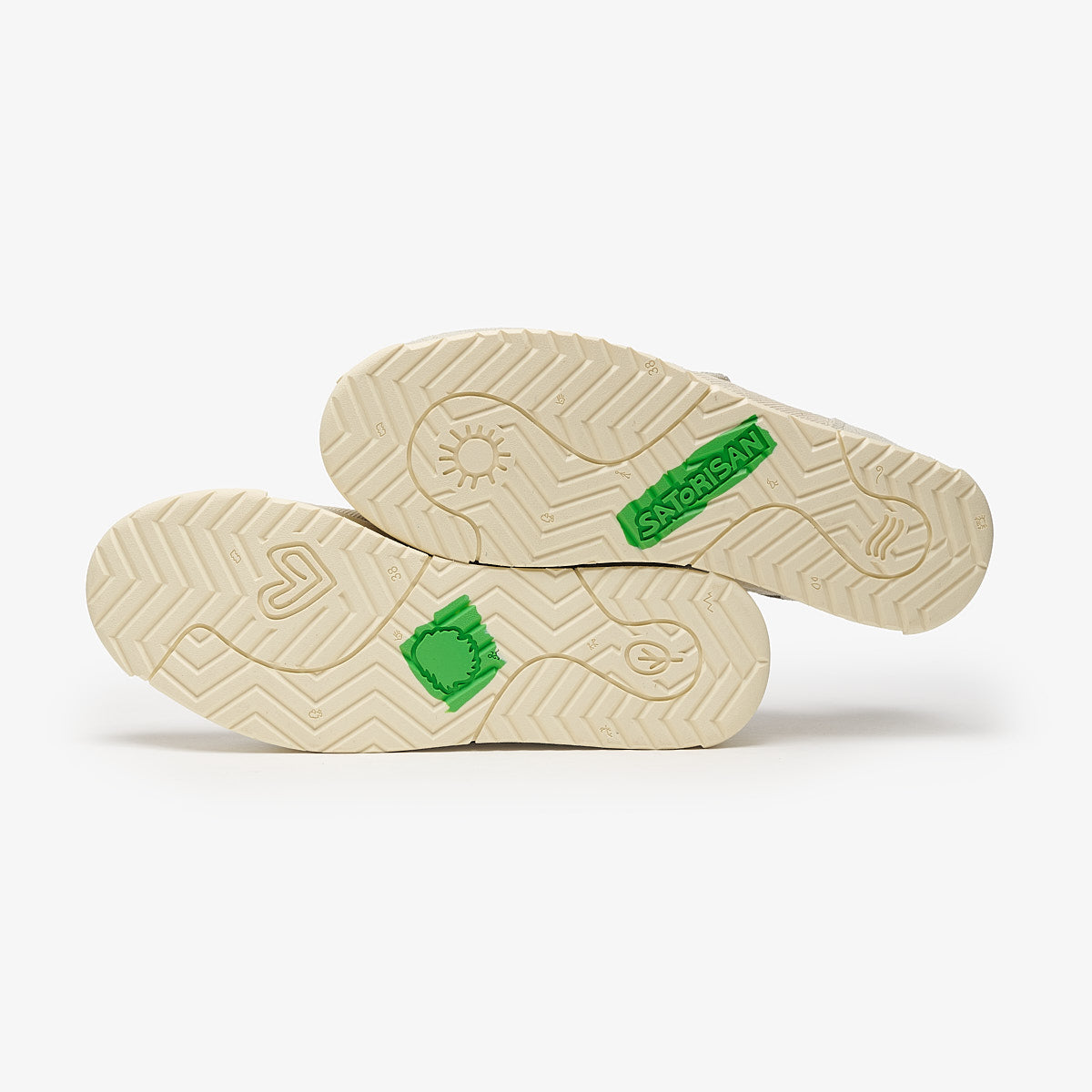 Satorisan Ensō Gaia Chantilly Cream baskets coton bio
