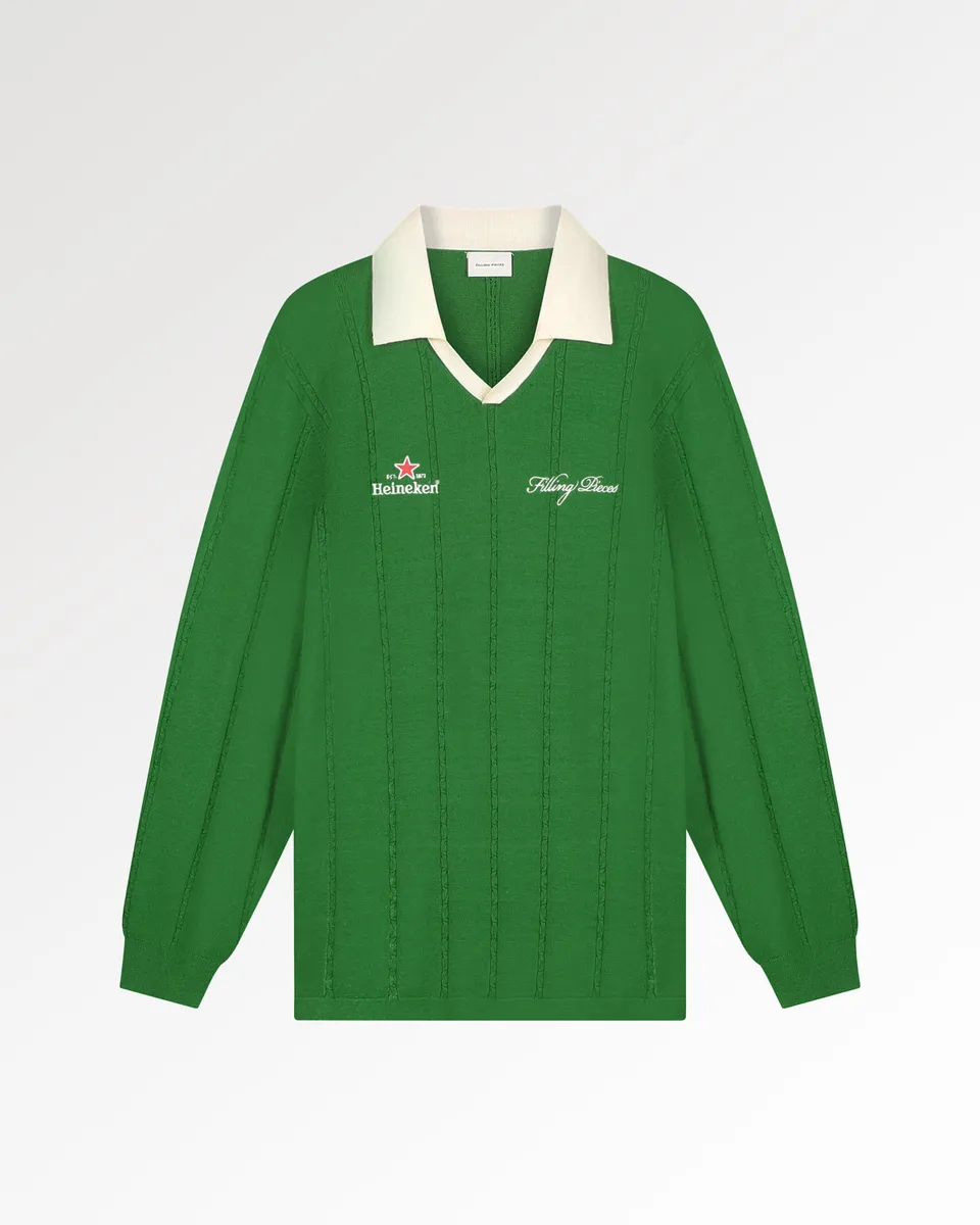 Filling Pieces Knit Jersey Heineken Green maillot vert