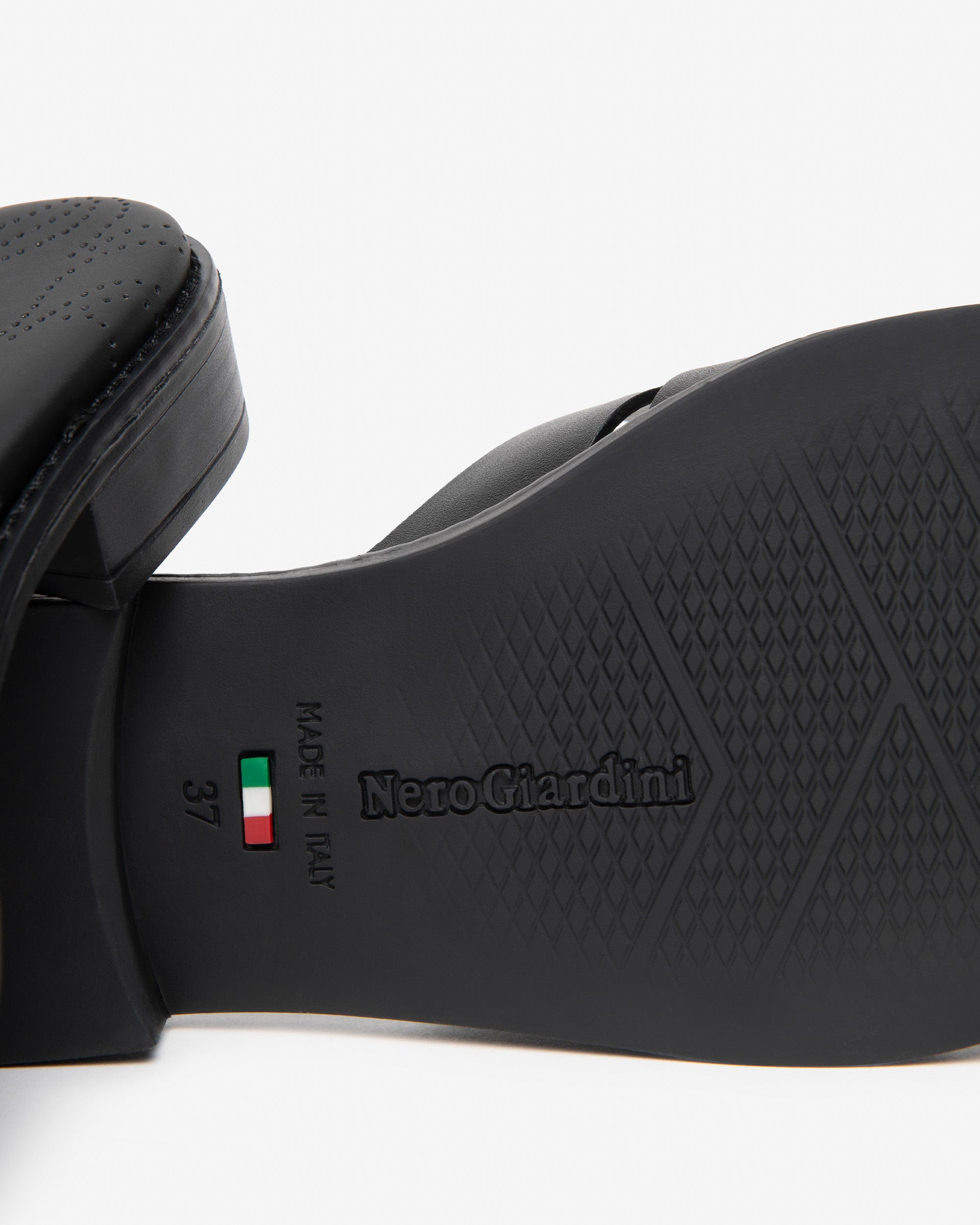 Nerogiardini Mules Femme Cuir Été Confort