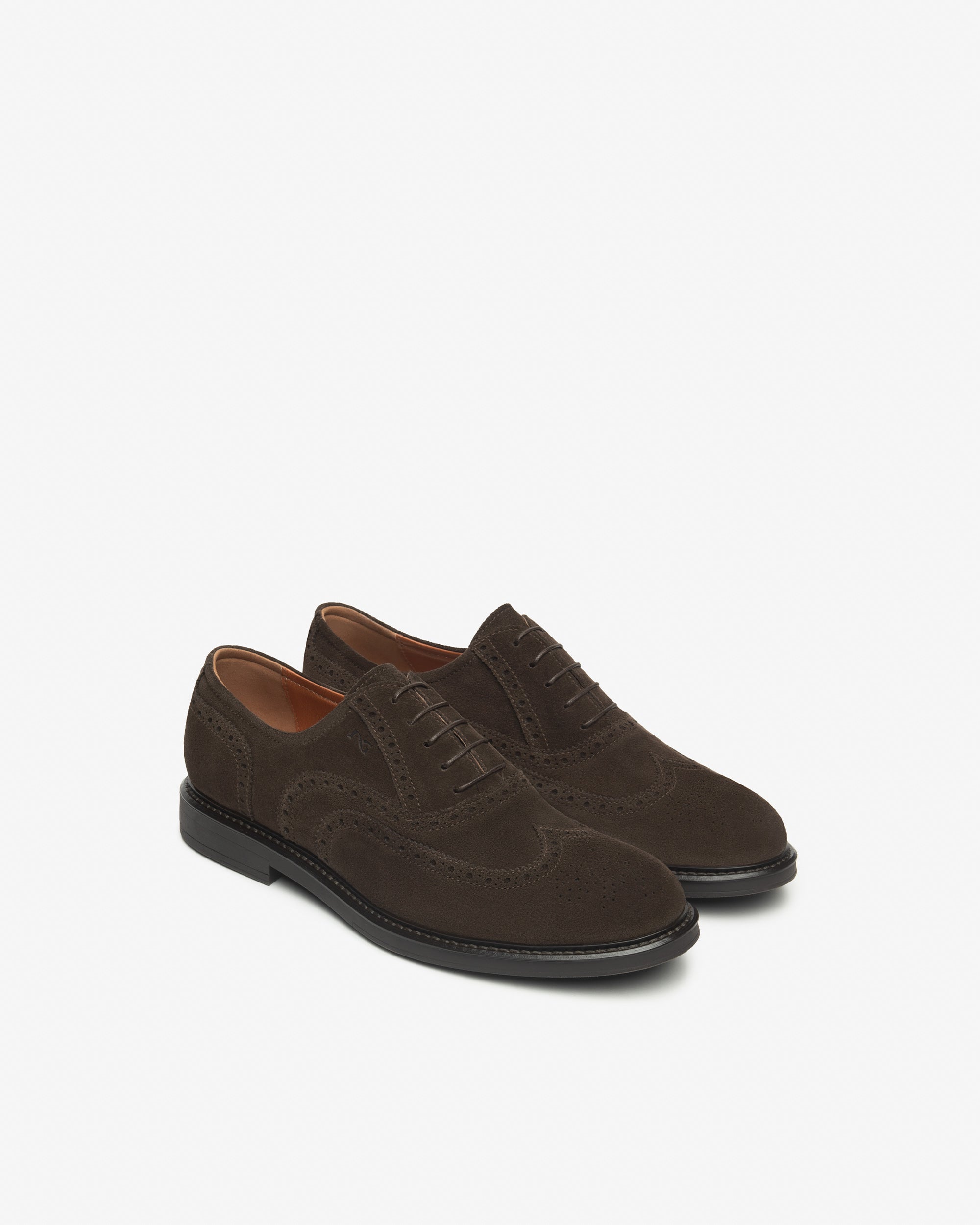 Nerogiardini Chaussures Lacets Homme Daim Cuir Ville