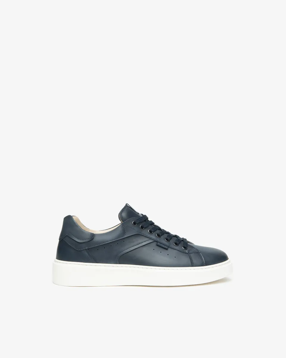 NeroGiardini Sneakers Homme en Cuir Confort Ville