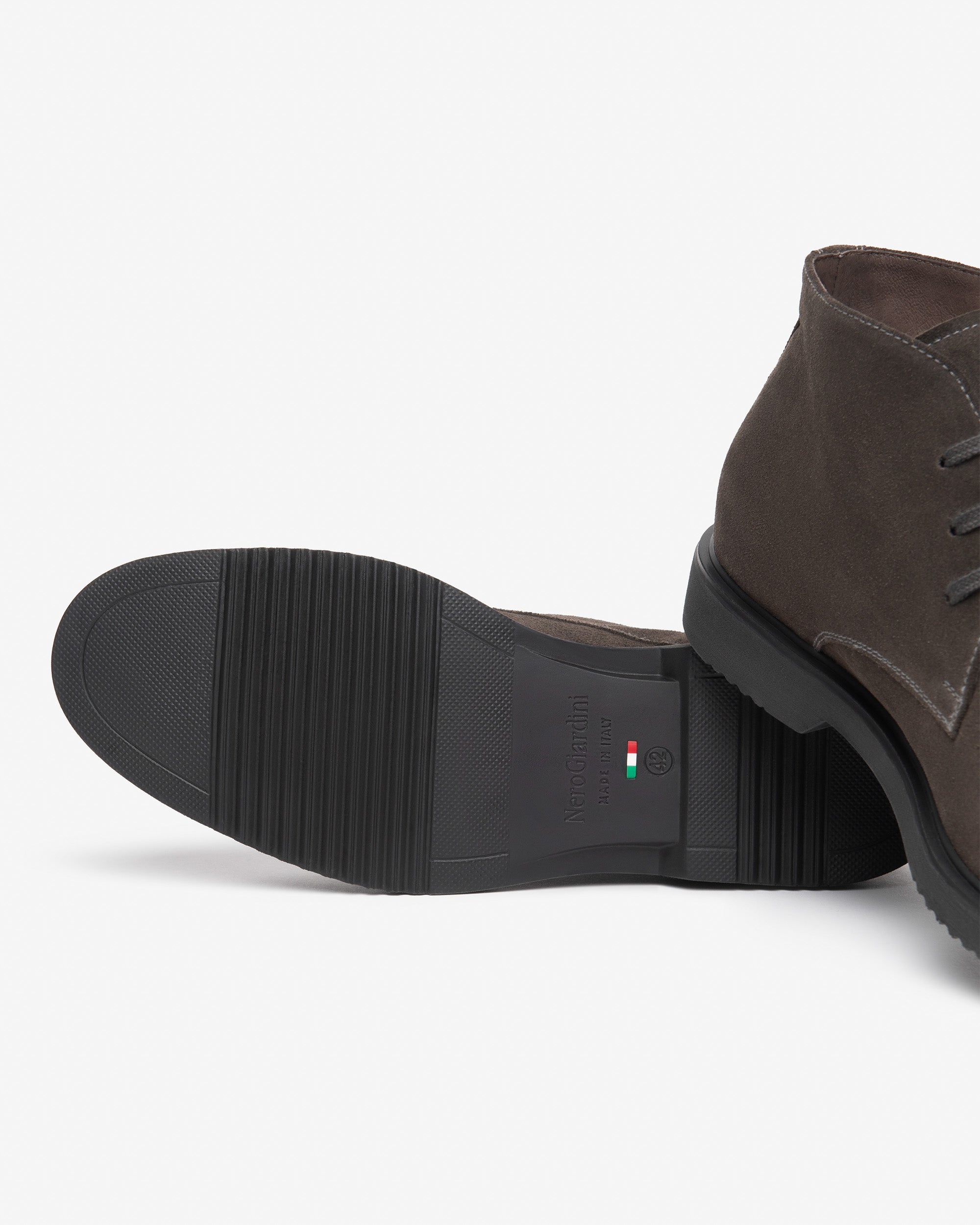 NeroGiardini Bottes homme boots desert daim doublure cuir