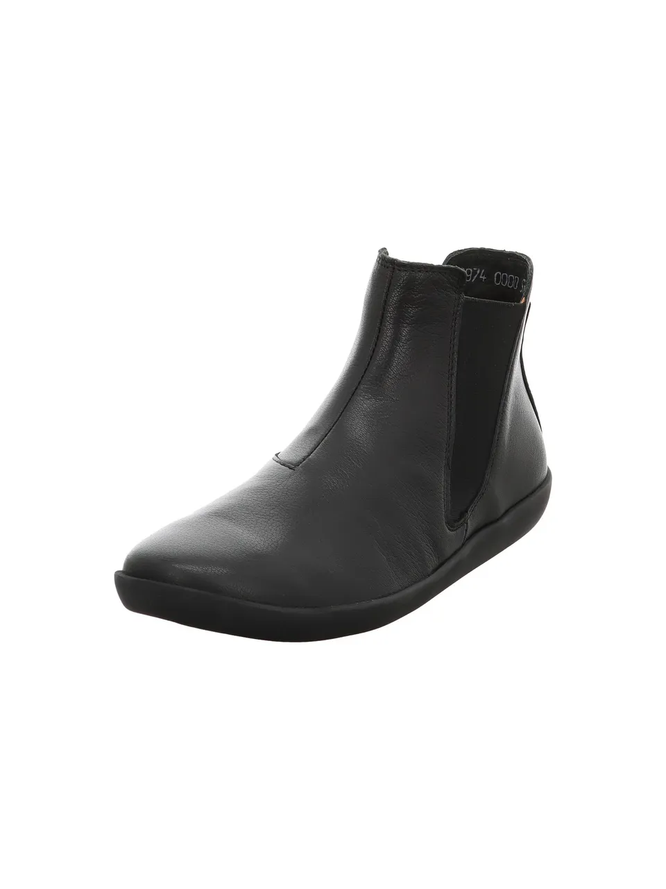 Think Derby chaussure femme cuir noir doublure cuir marche