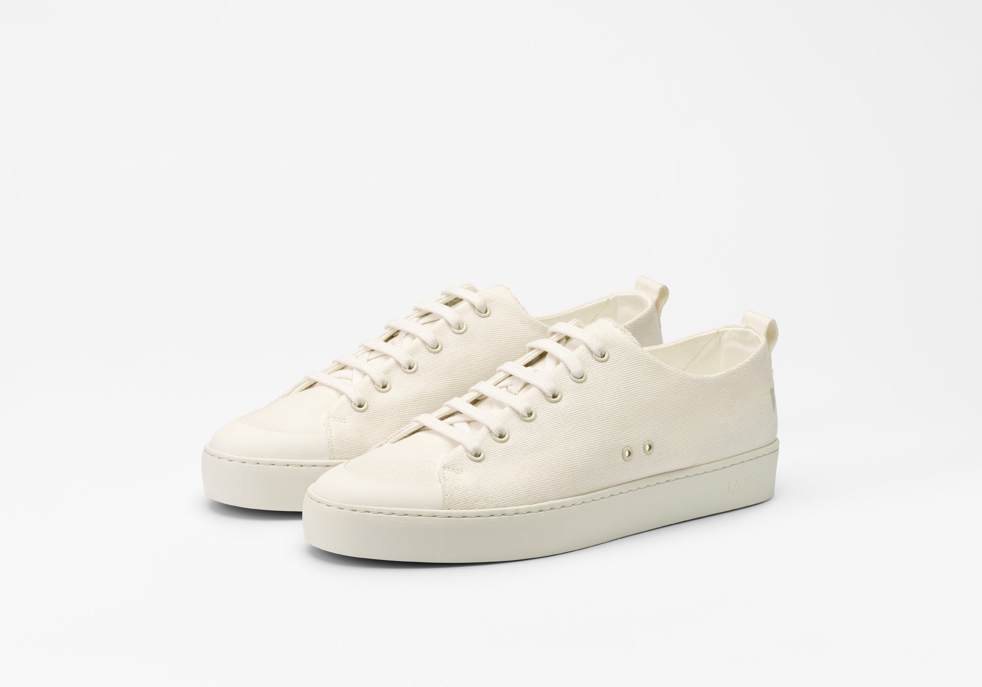 JAK Glove baskets toile blanche vegan