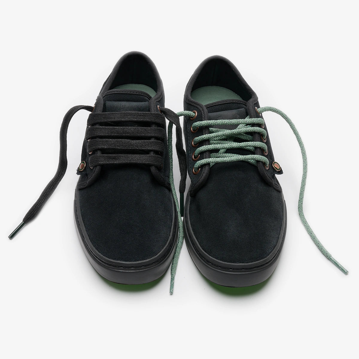 Satorisan Heisei Suede baskets Black Blush daim