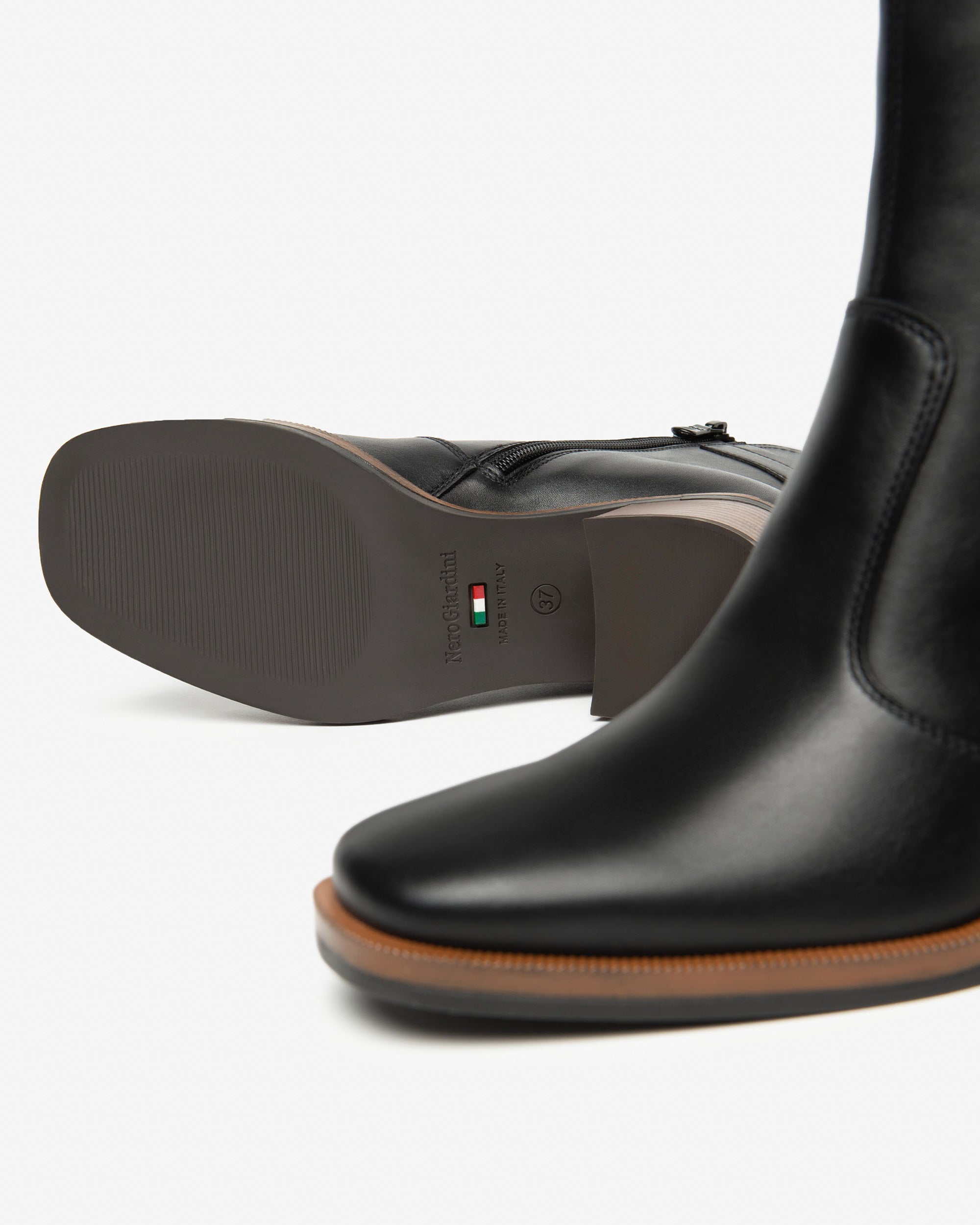 NeroGiardini Bottines Femme Cuir Hiver Confort