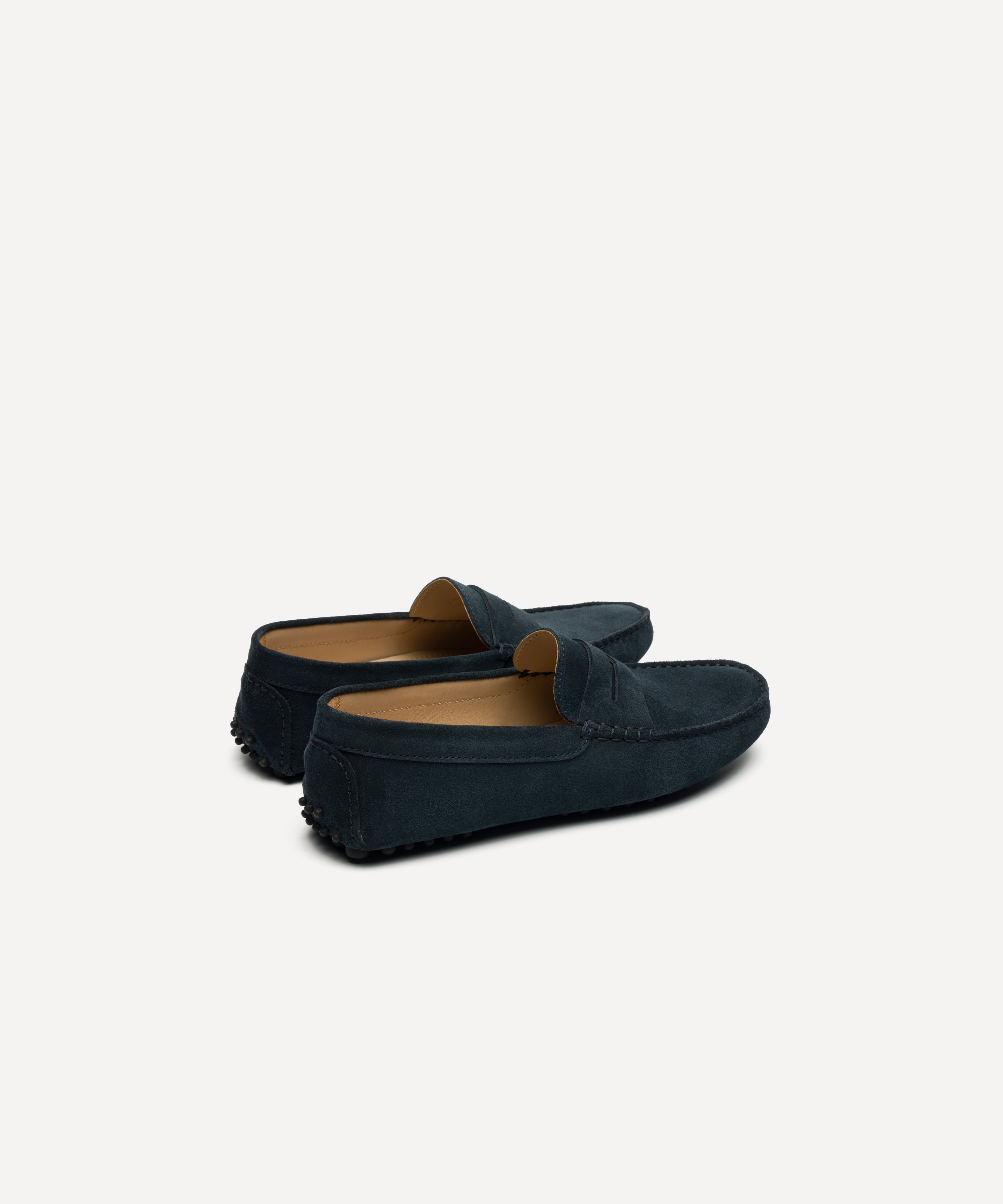 JAK Strada SD mocassins daim bleu marine
