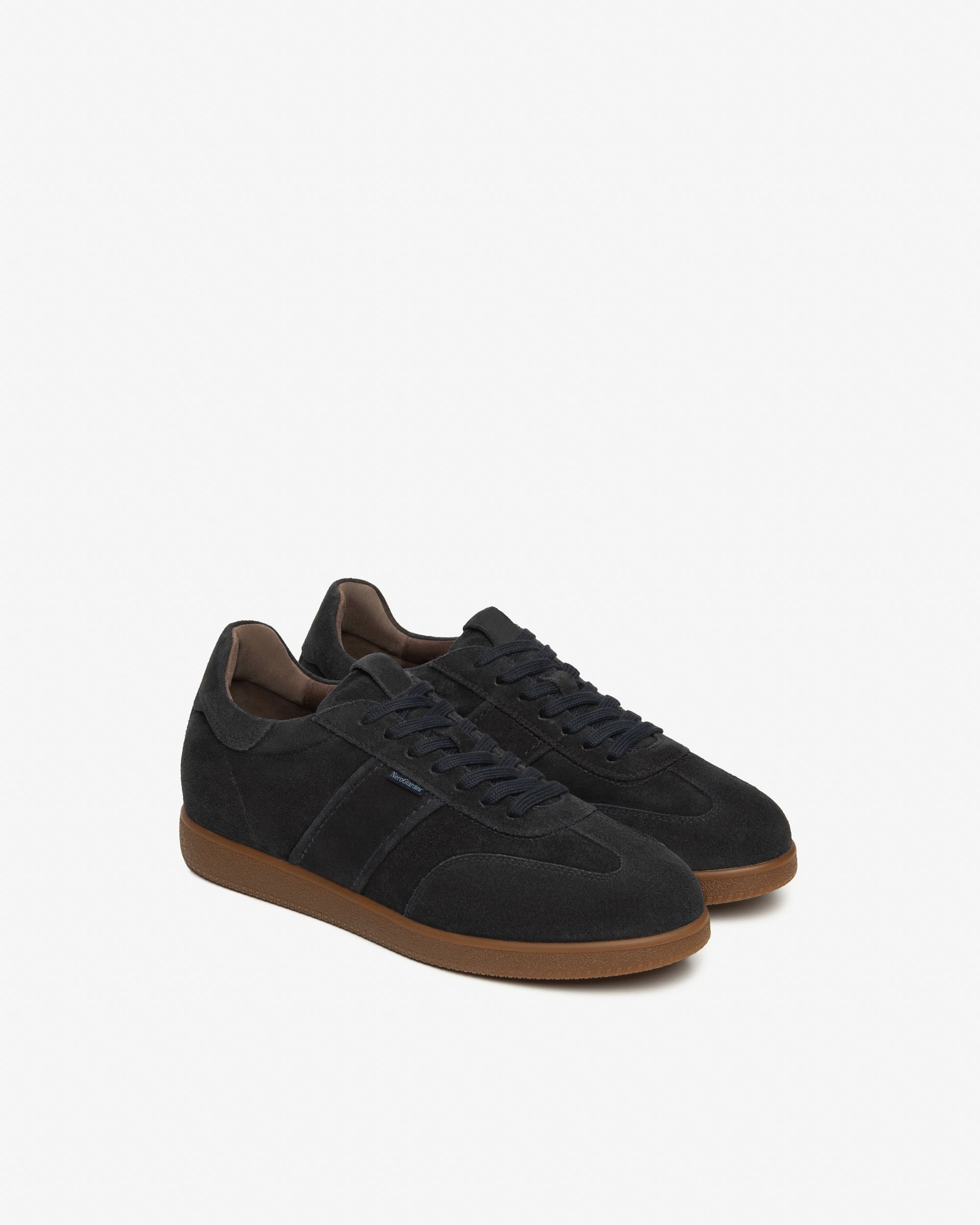 NeroGiardini Sneakers baskets cuir velours homme ville