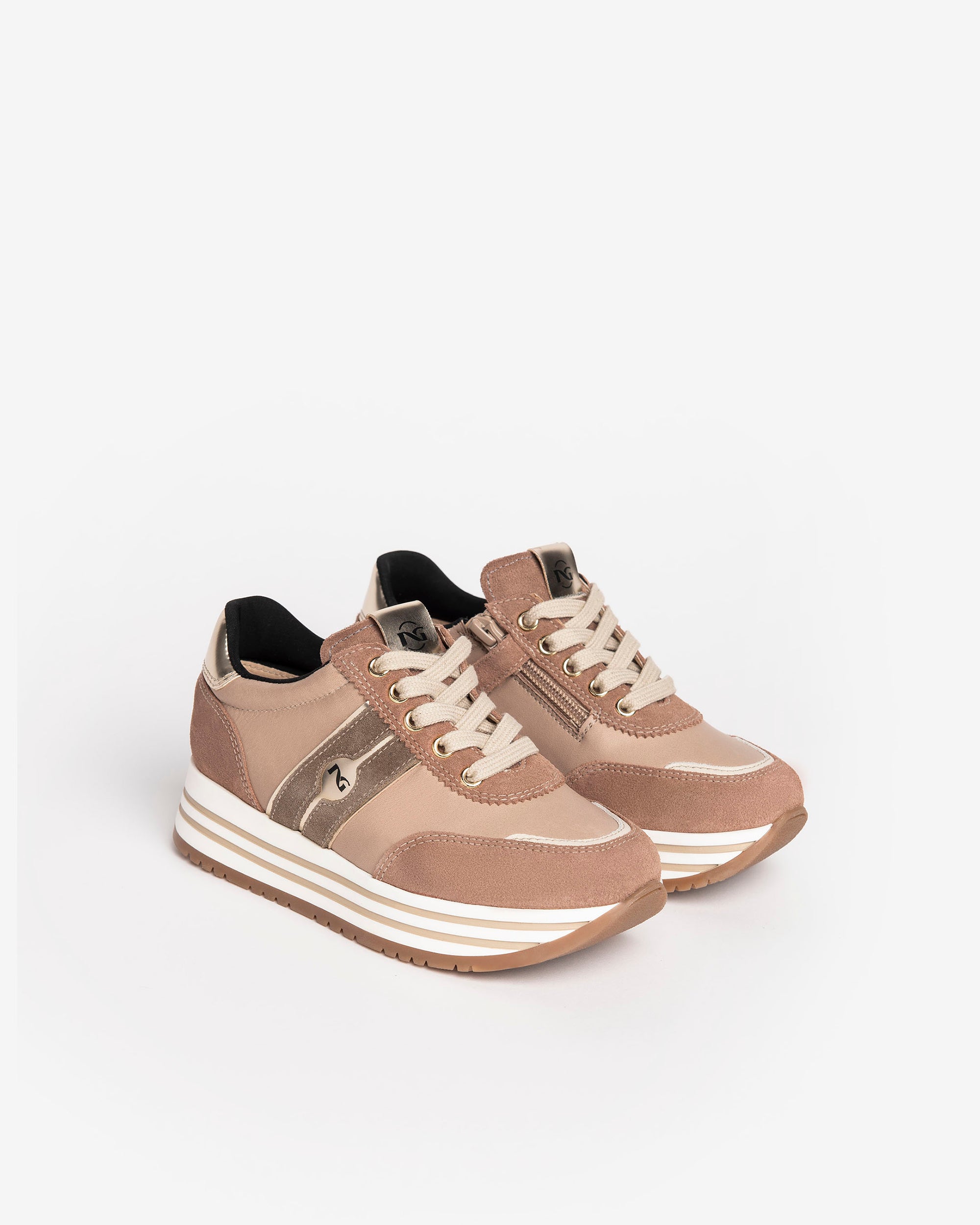 NeroGiardini Sneakers Teens Fille Cuir Légères Confort