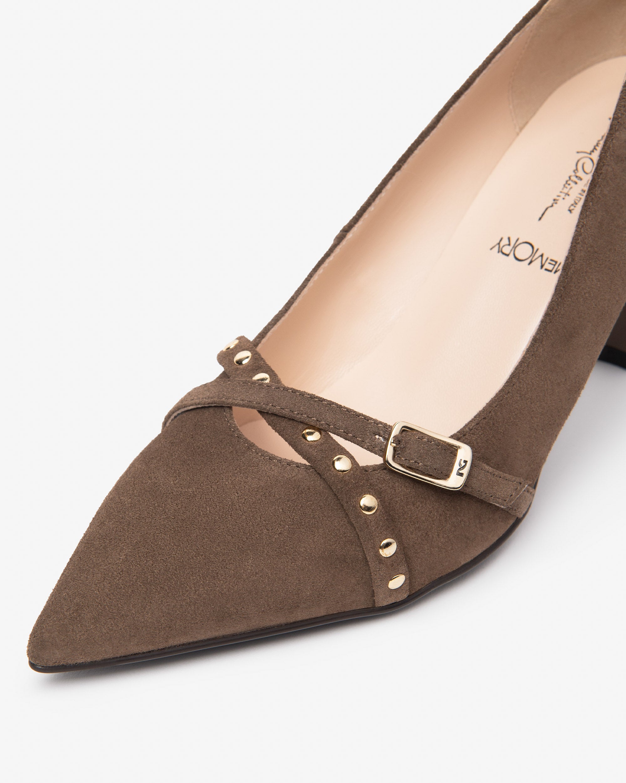 NeroGiardini Escarpins Femme Daim Talon 75mm Pointu