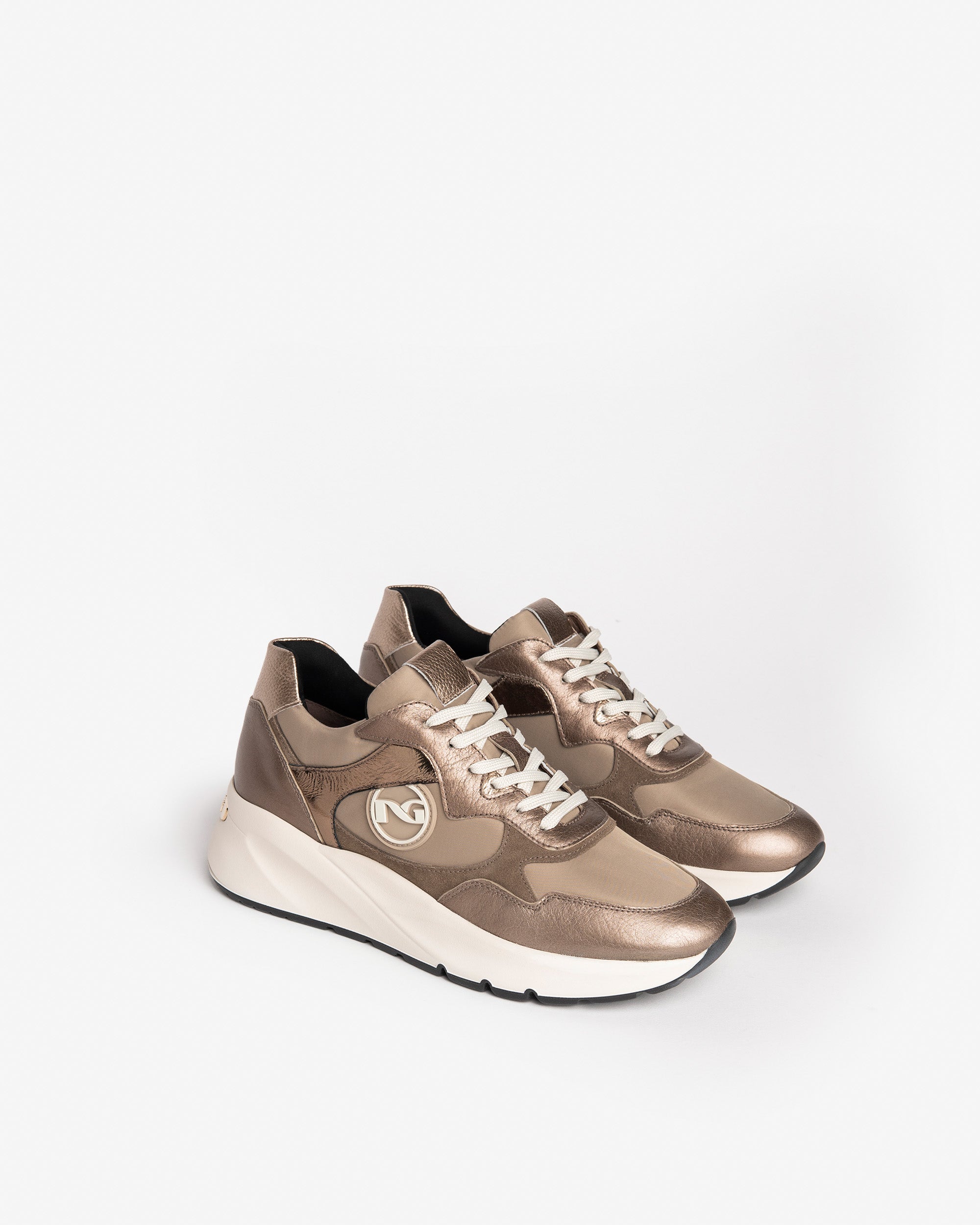 NeroGiardini Sneakers sneakers femme cuir velours confort