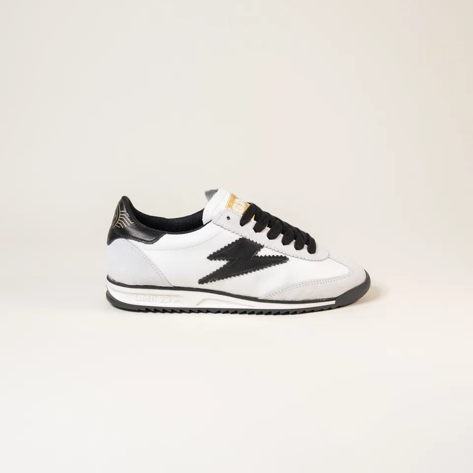 Semerdjian Joyce E306 baskets blanc gris noir cuir