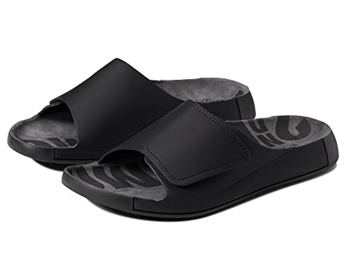 ECCO Cozmo sandales homme claquettes confort noir
