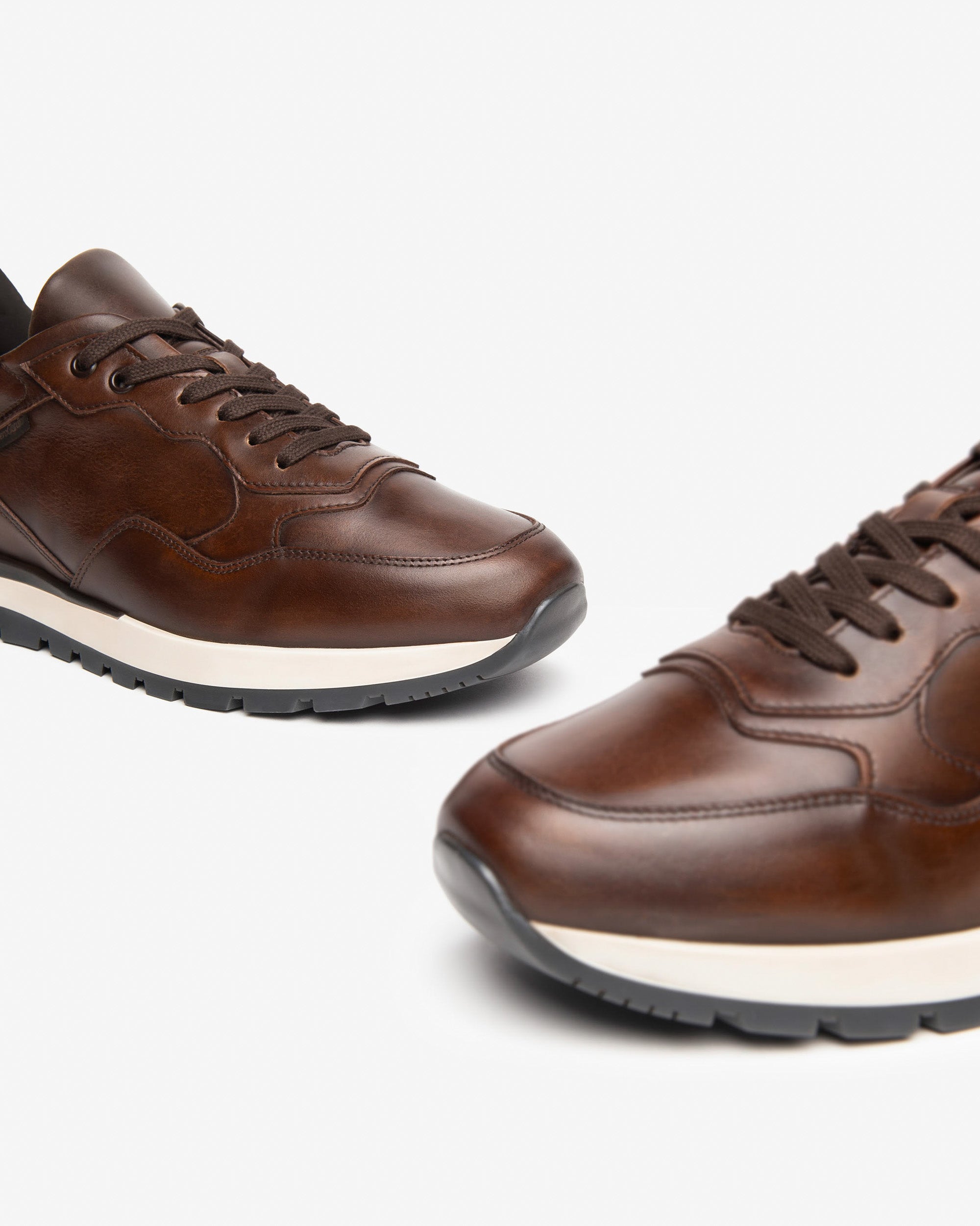 NeroGiardini Sneakers Homme en Cuir Confort Ville