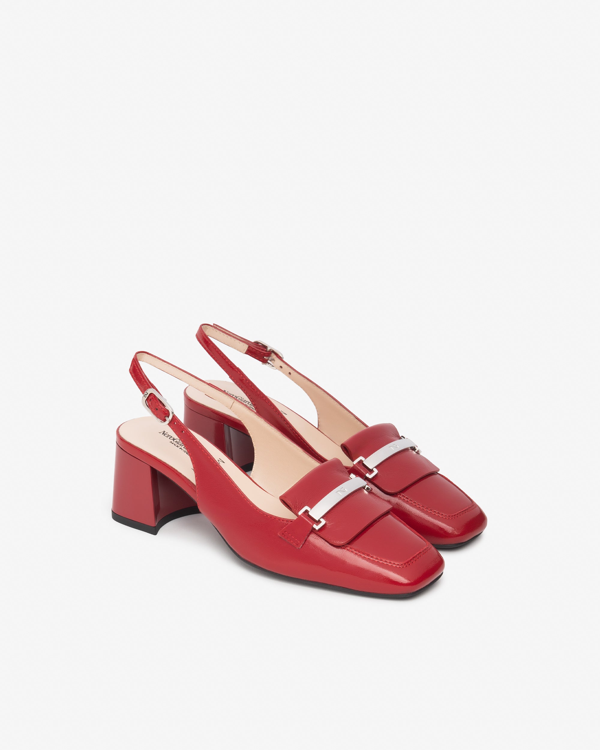 Nerogiardini Slingbacks Femme Cuir Bride Arrière Été