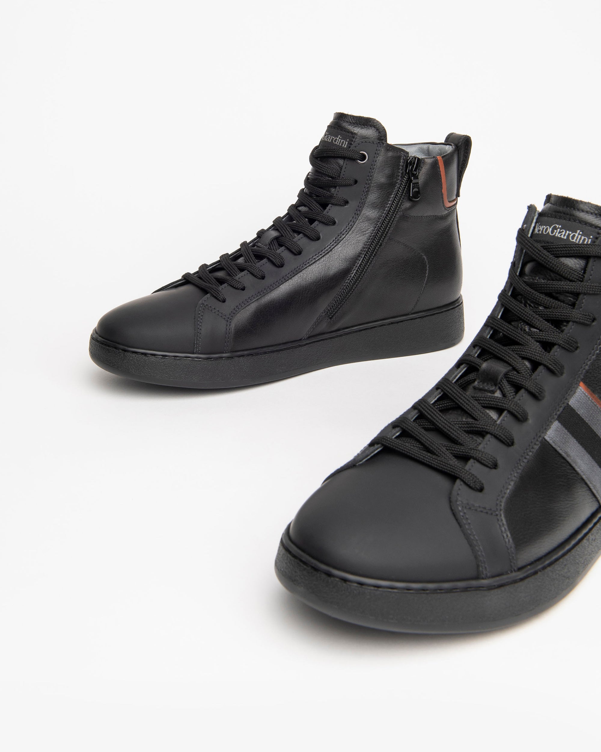 NeroGiardini Sneakers Montantes Cuir Homme 42