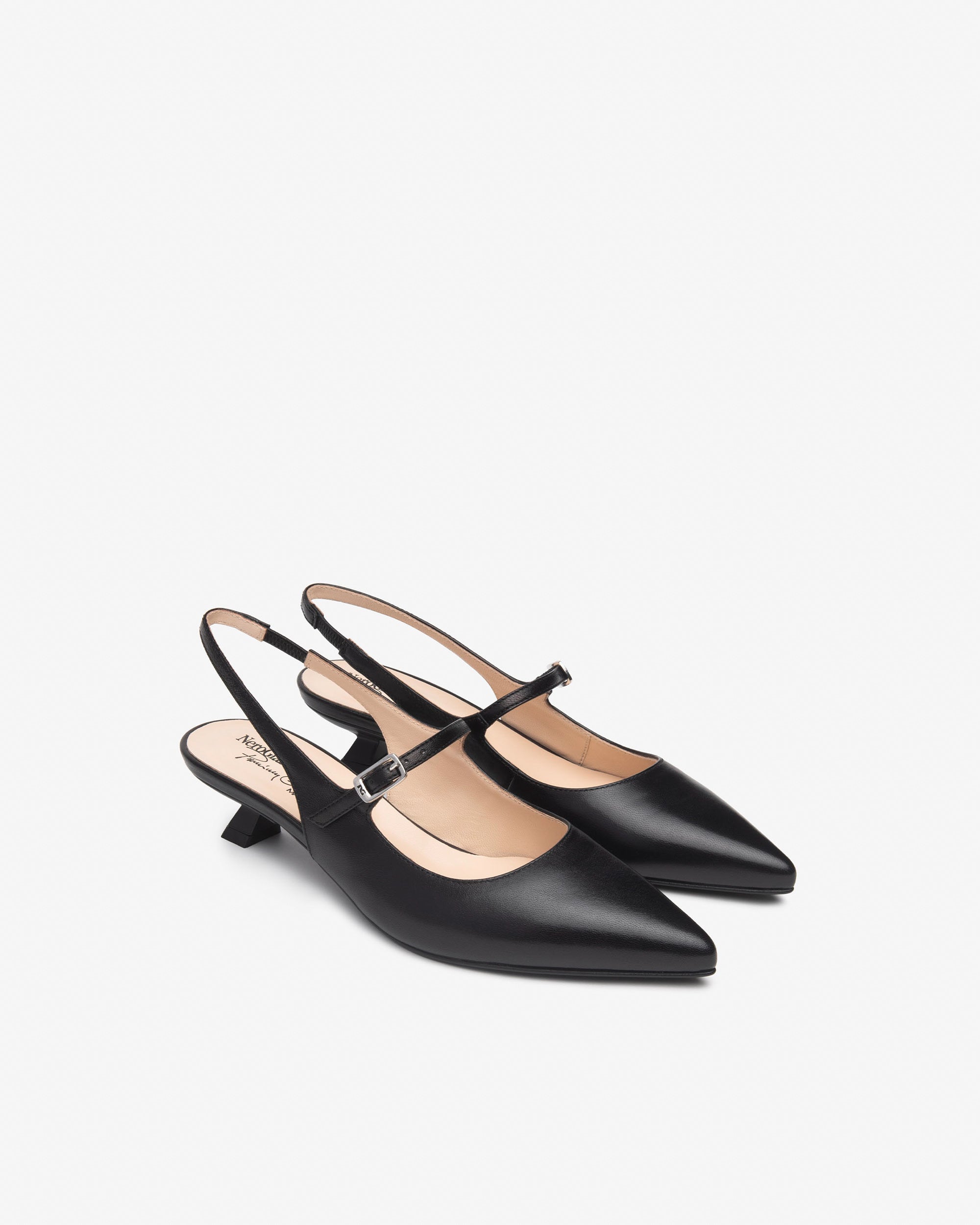 Nerogiardini Slingbacks Femme Cuir Made in Italy