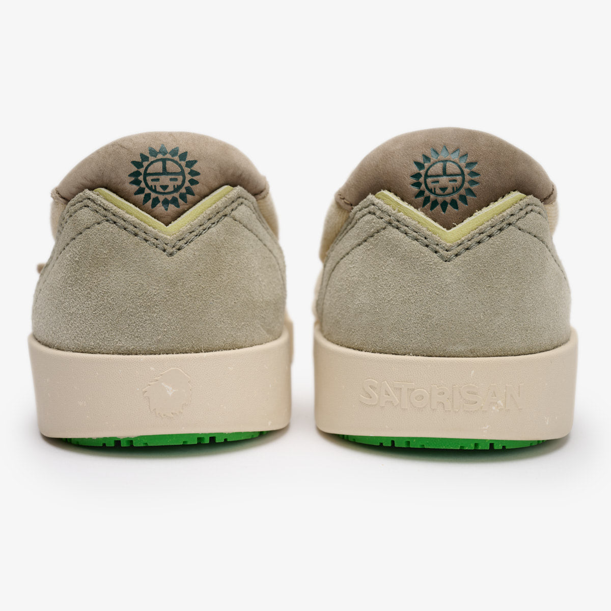 Satorisan Kung Fu Cotton slip-on vert Urbanite