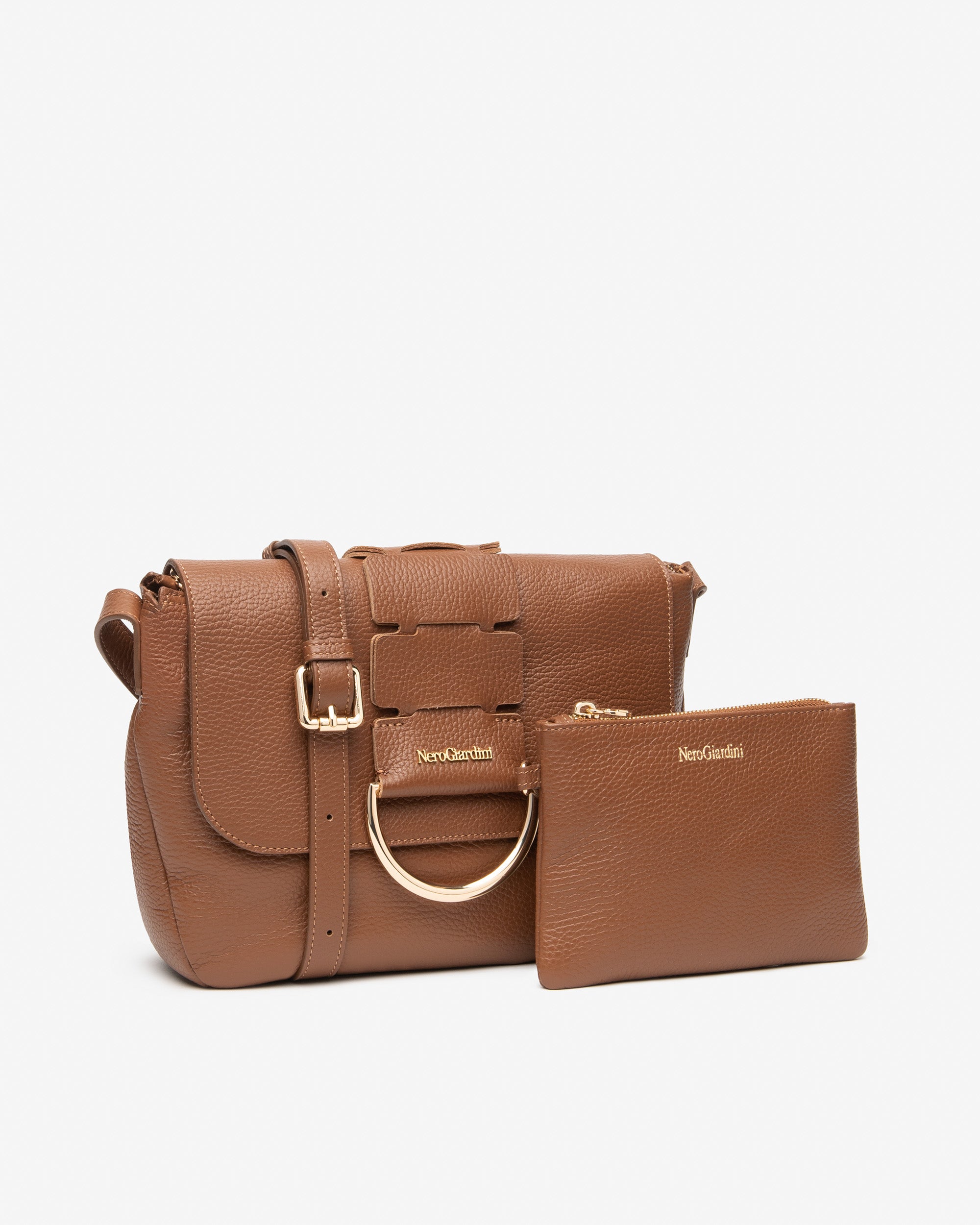 NeroGiardini Sacs sac bandoulière femme cuir Italie