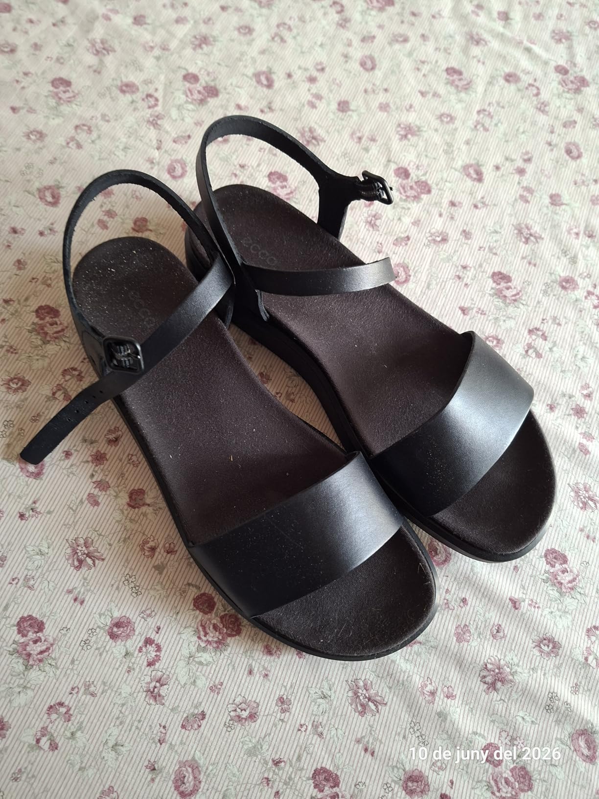 ECCO Flowt W sandale femme noir 43 trois brides