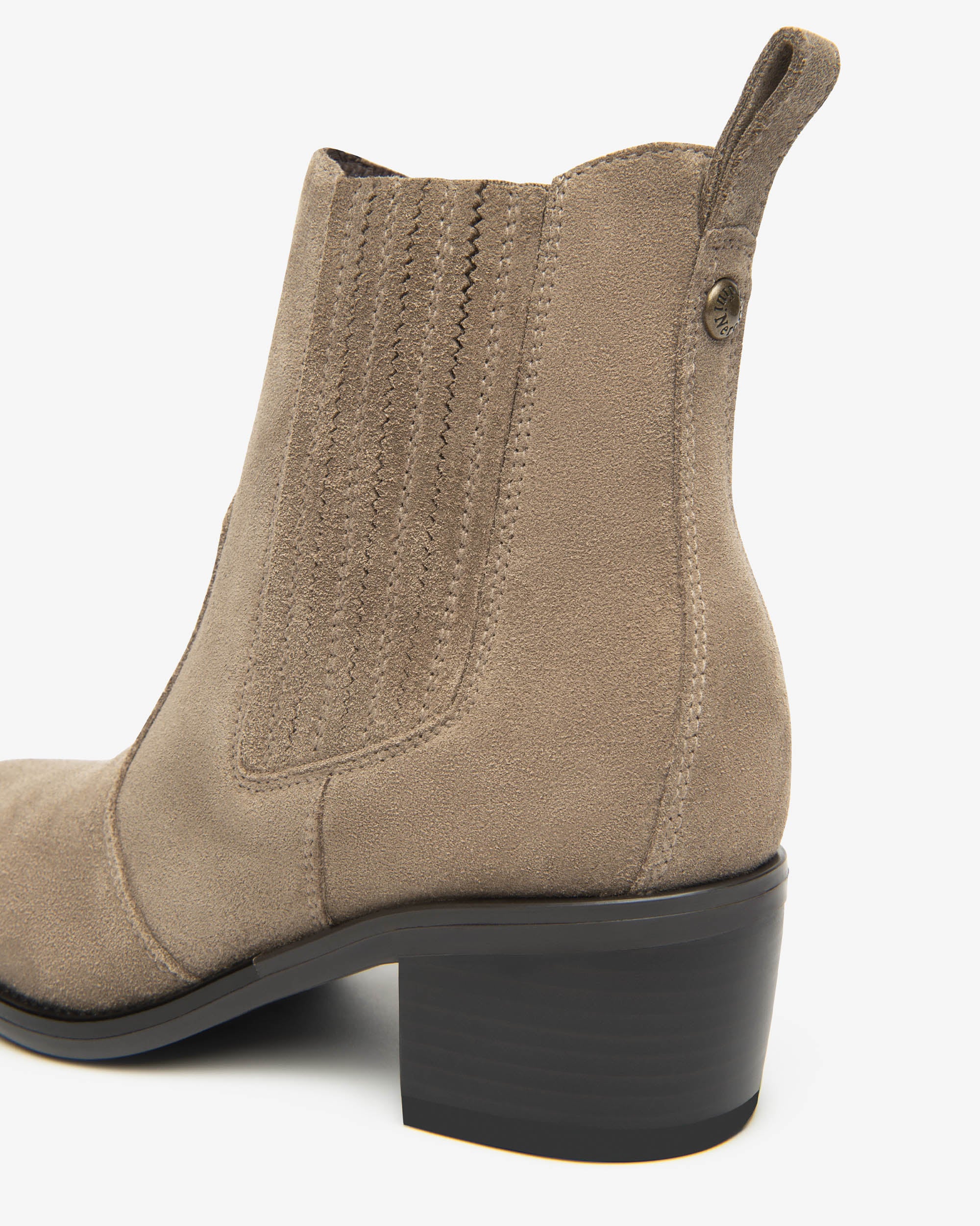 NeroGiardini Chelsea Femme Cuir Velours hiver