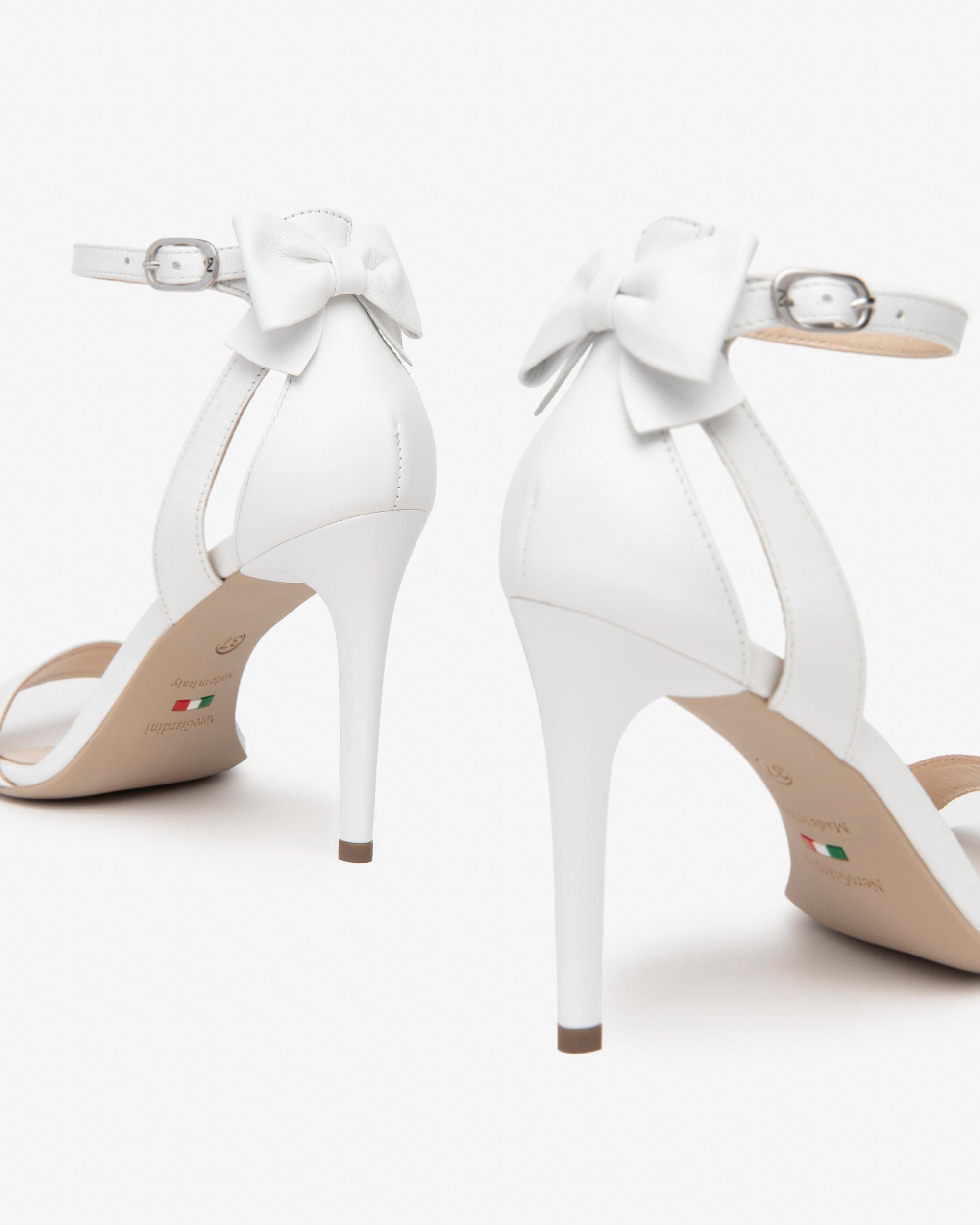 NeroGiardini Sandales Cuir Femme Premium Mariage