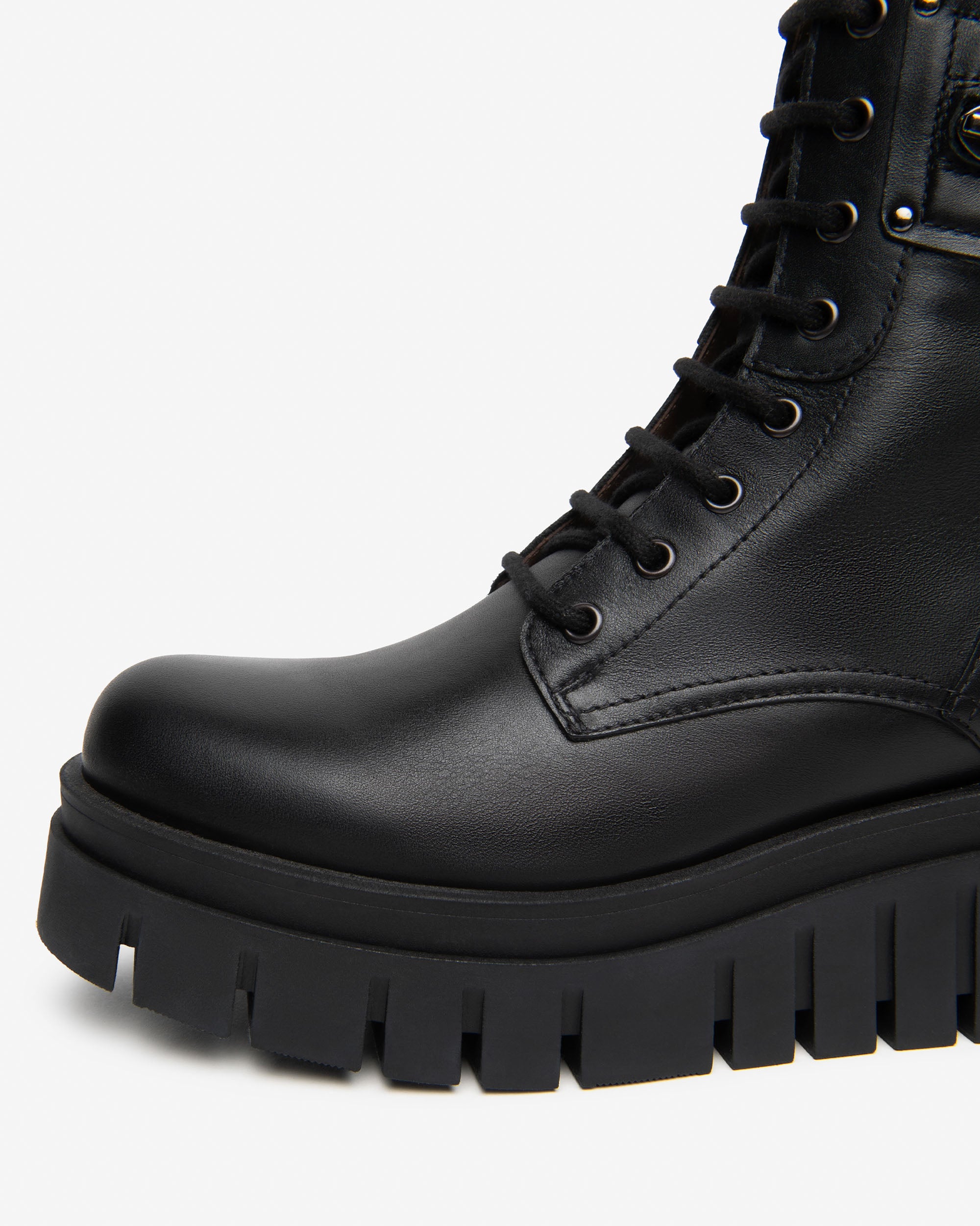 NeroGiardini Bottines Motardes Femme Cuir Plateforme 55 mm
