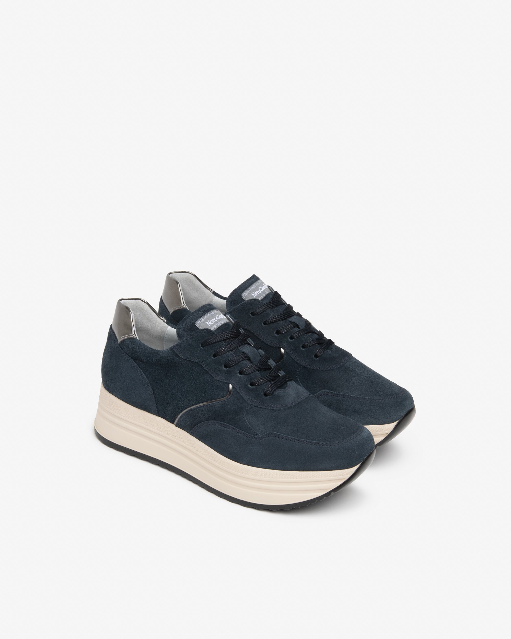 NeroGiardini Sneakers sneakers femme daim plateforme 45 mm pointure 38