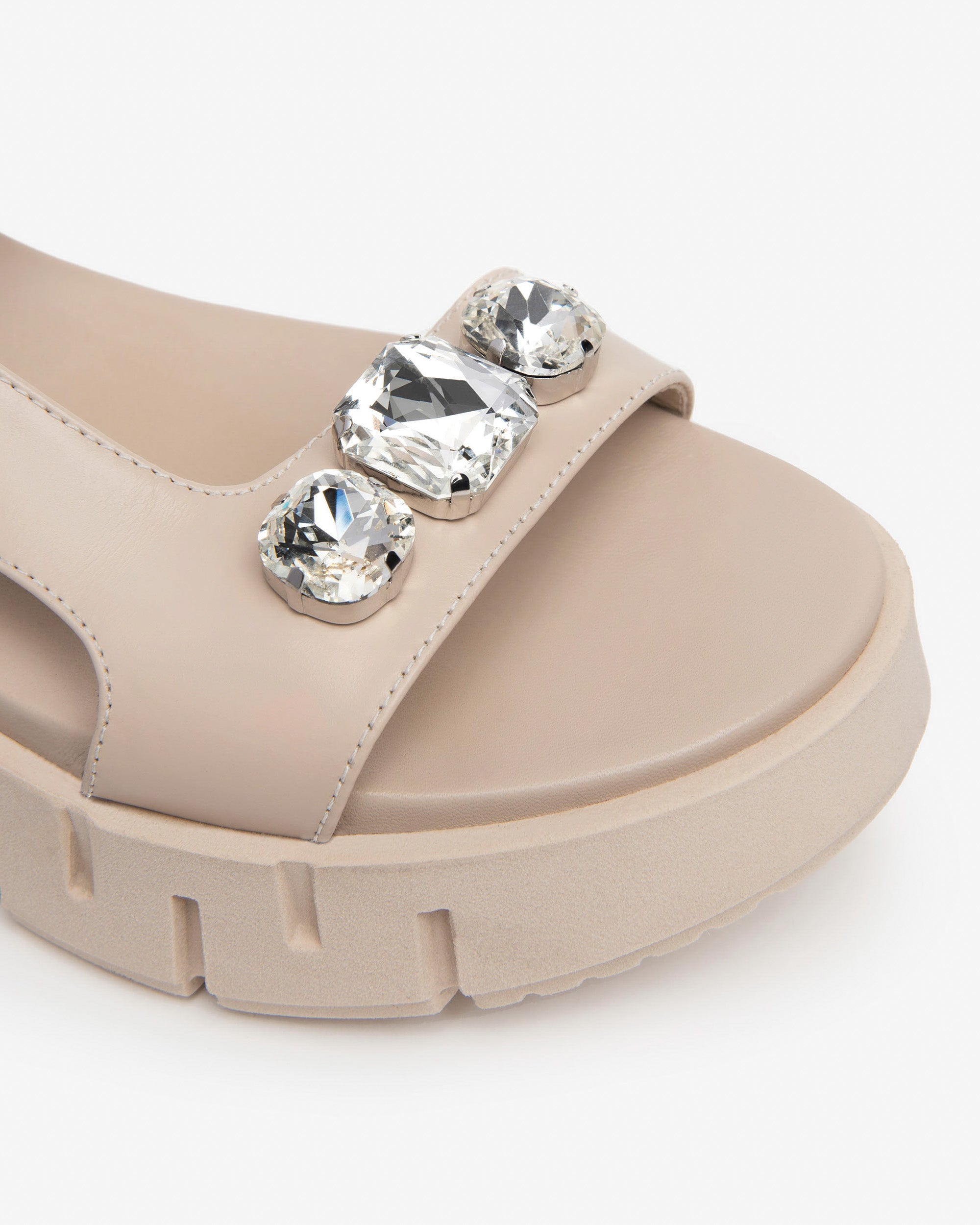 Nerogiardini Sandales Femme Cuir Matière Technique