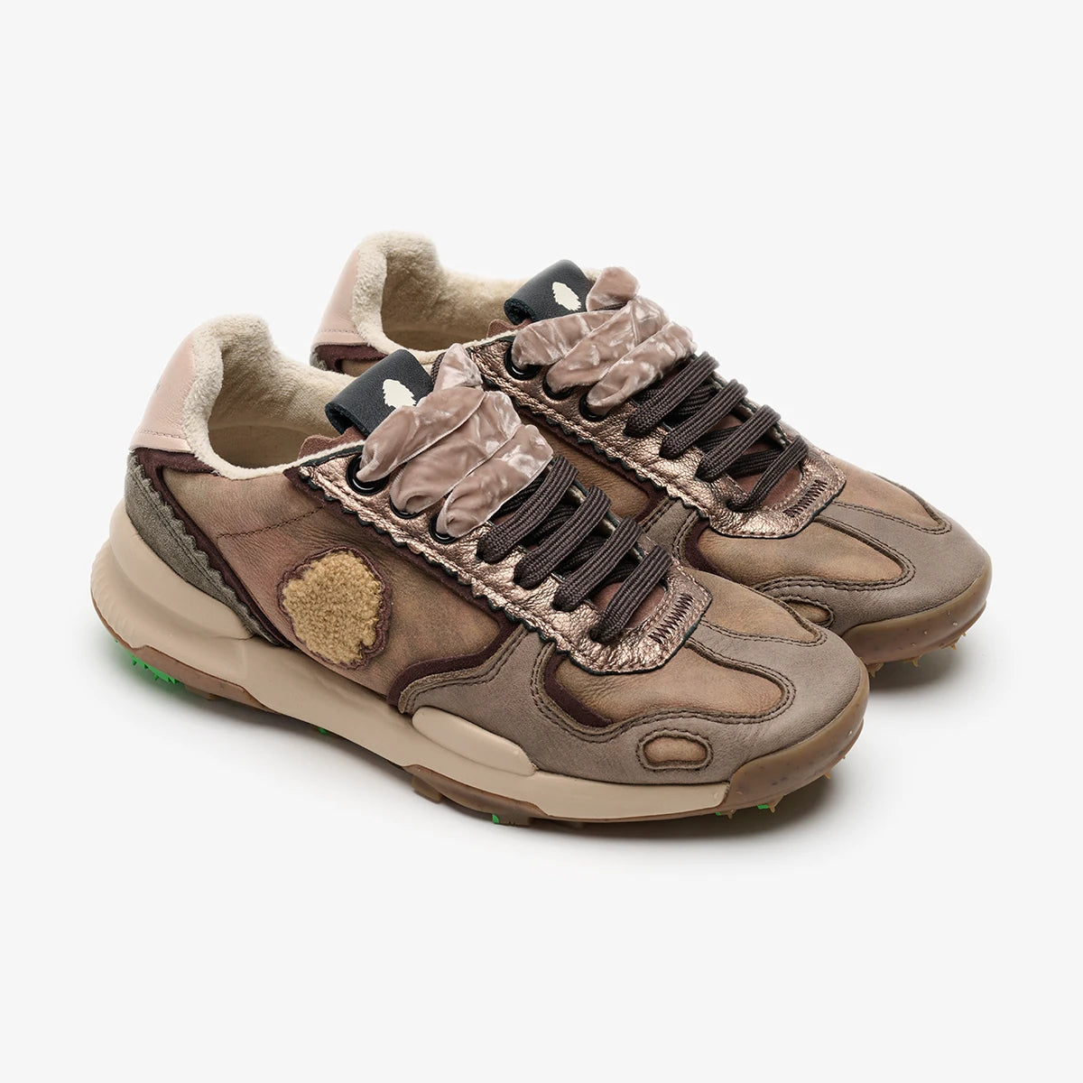 Satorisan Chacrona Premium EVO baskets Camel cuir