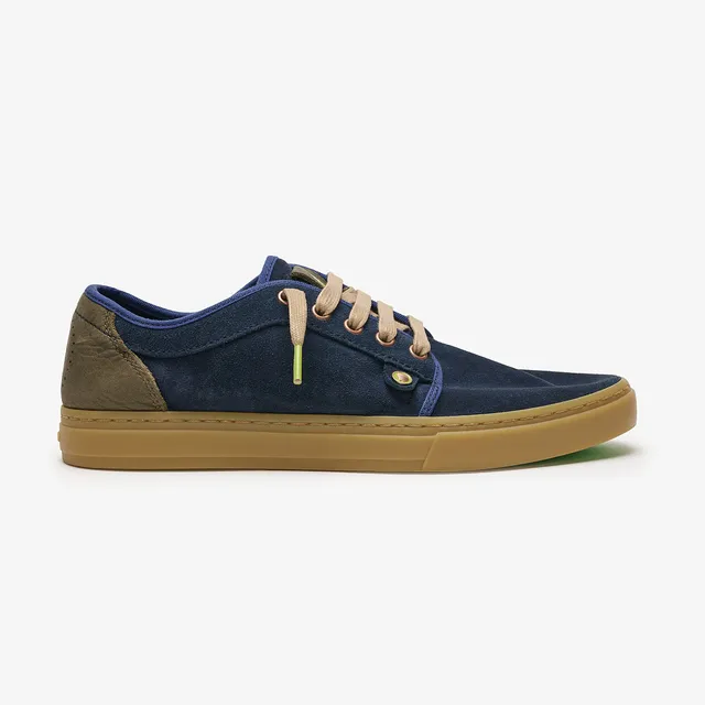 Satorisan Heisei Suede Navy sneakers suède bleu