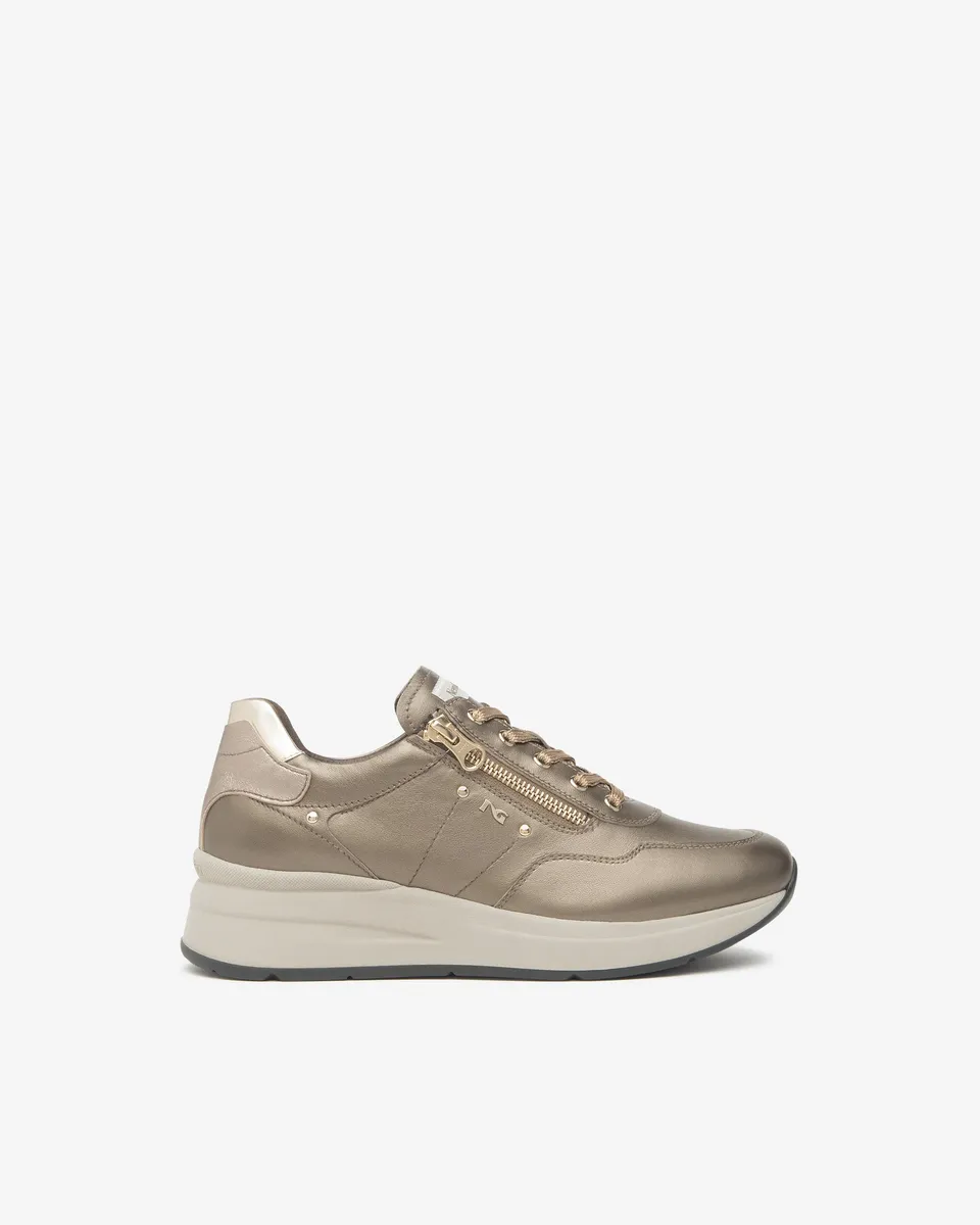 NeroGiardini Sneakers femme cuir technique DryGo