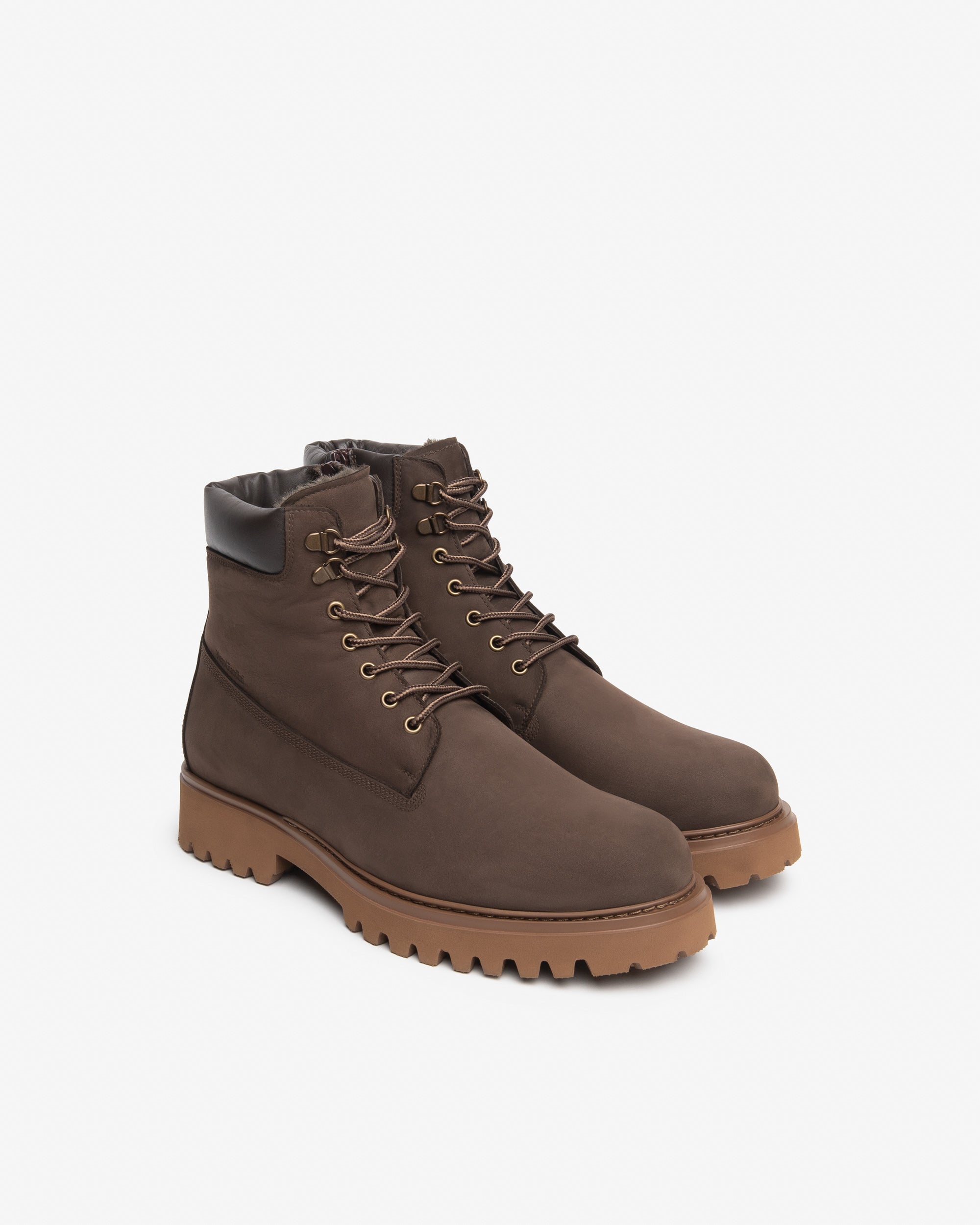 NeroGiardini Bottines homme cuir zip semelle gomme 43