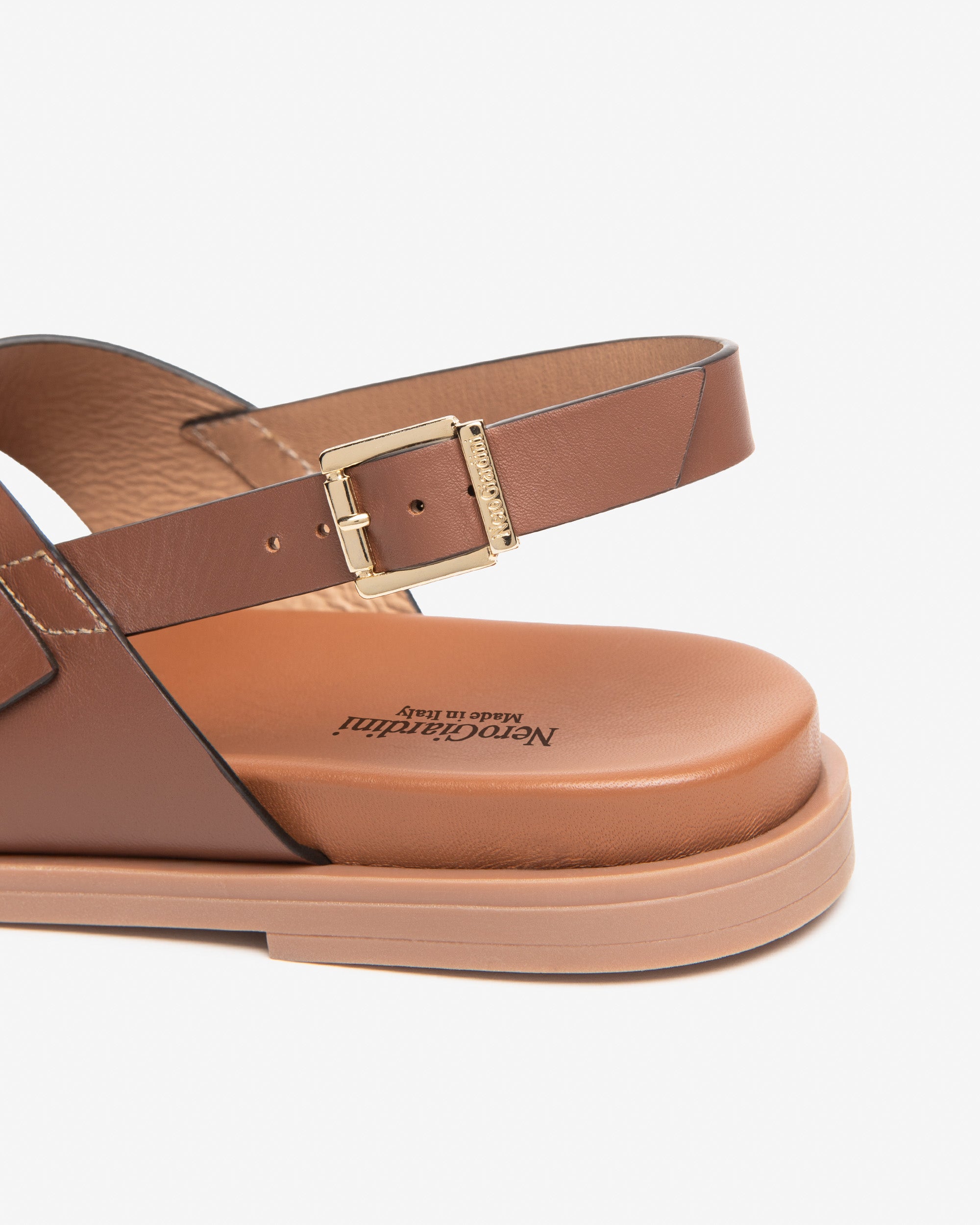 Nerogiardini Sandales Femme Cuir Été Confort Quotidien