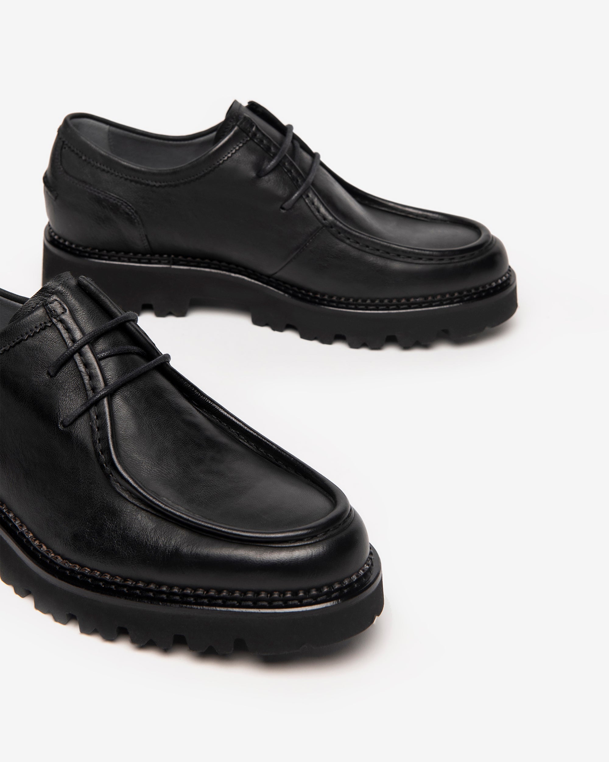 Nerogiardini Chaussures à lacets Homme Cuir Derby Confort