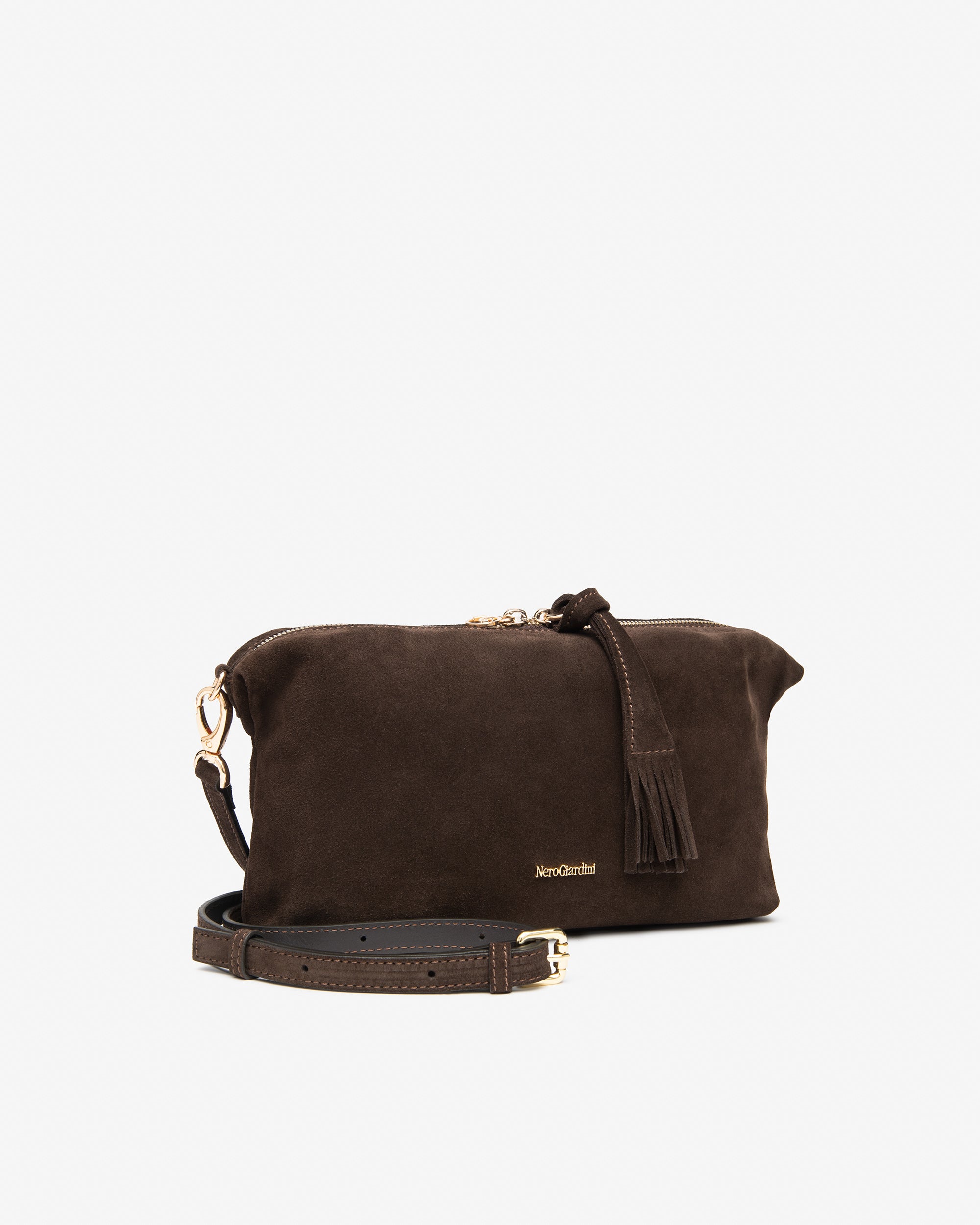 NeroGiardini Sacs Sac Bandoulière Femme Cuir Daim PZ