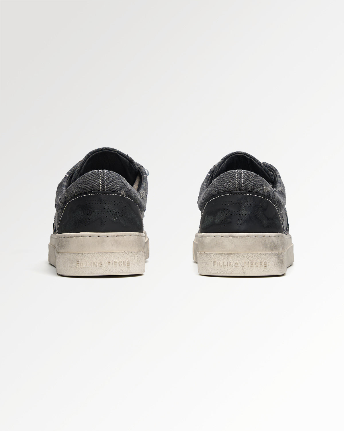 Filling Pieces Riviera Patina sneaker noir coton