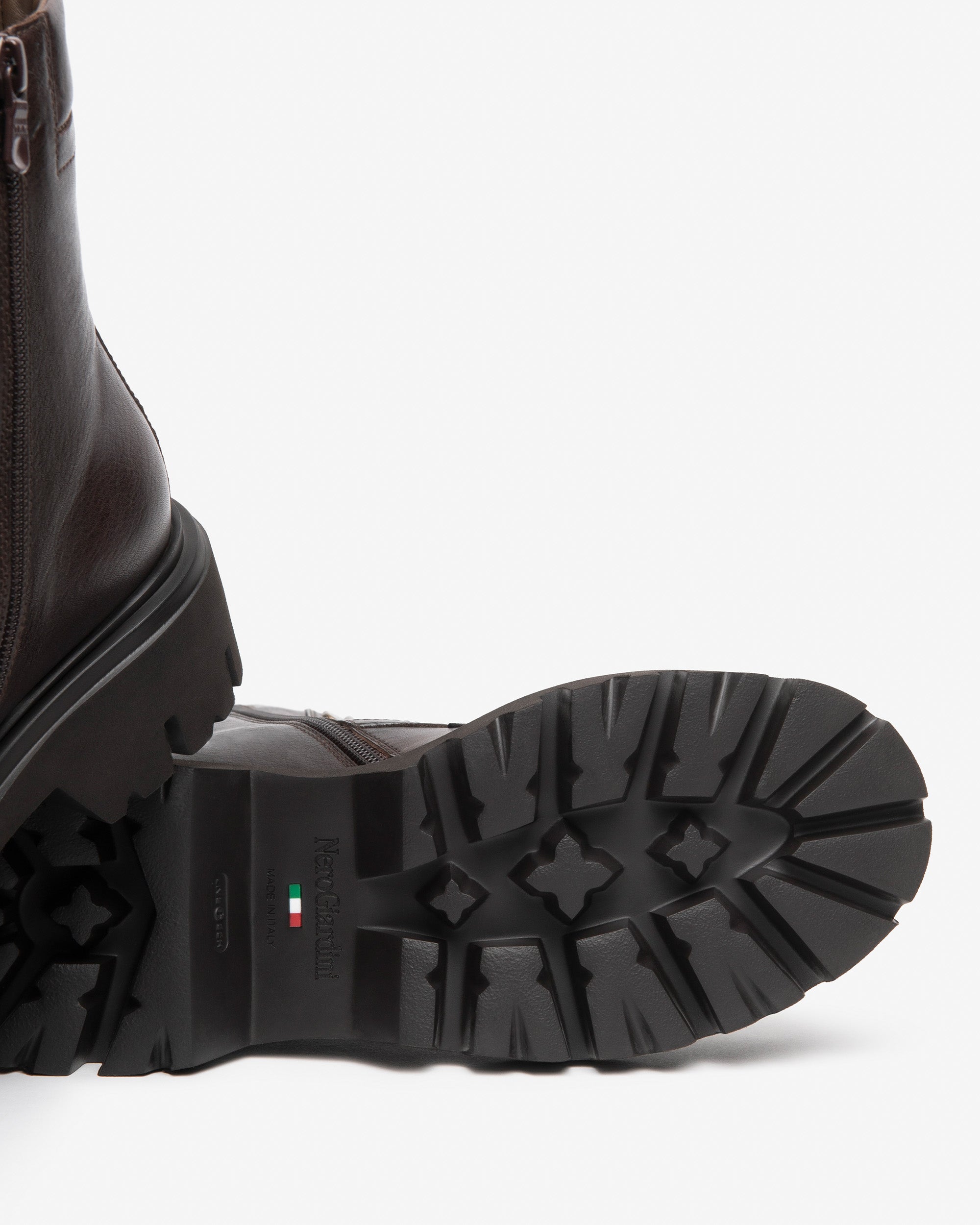 NeroGiardini Bottines Motardes Femme Cuir Zip 35-41