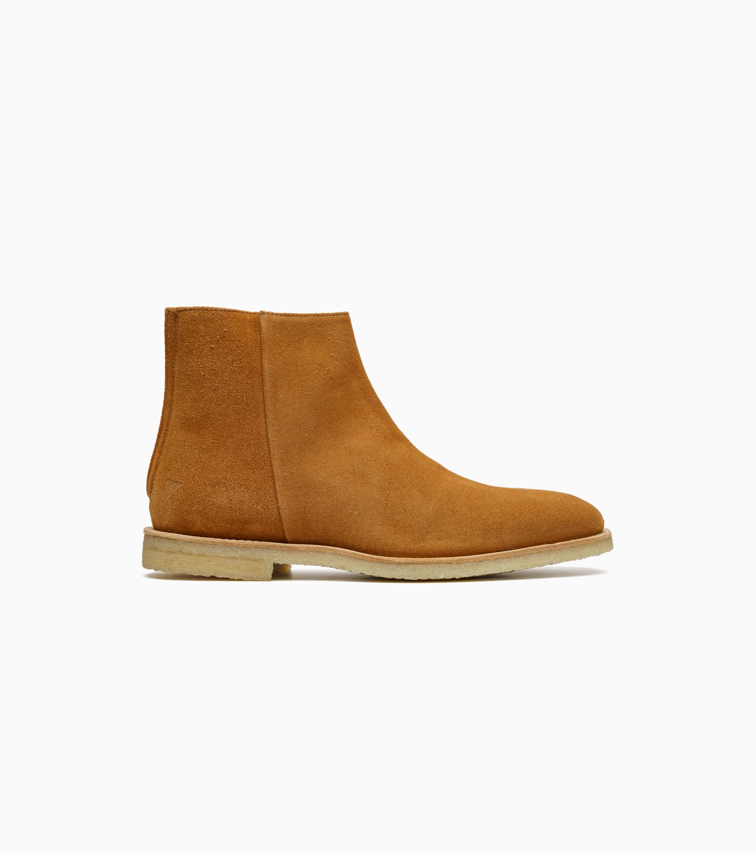 JAK Villa bottines suède camel 43 zip unisexe