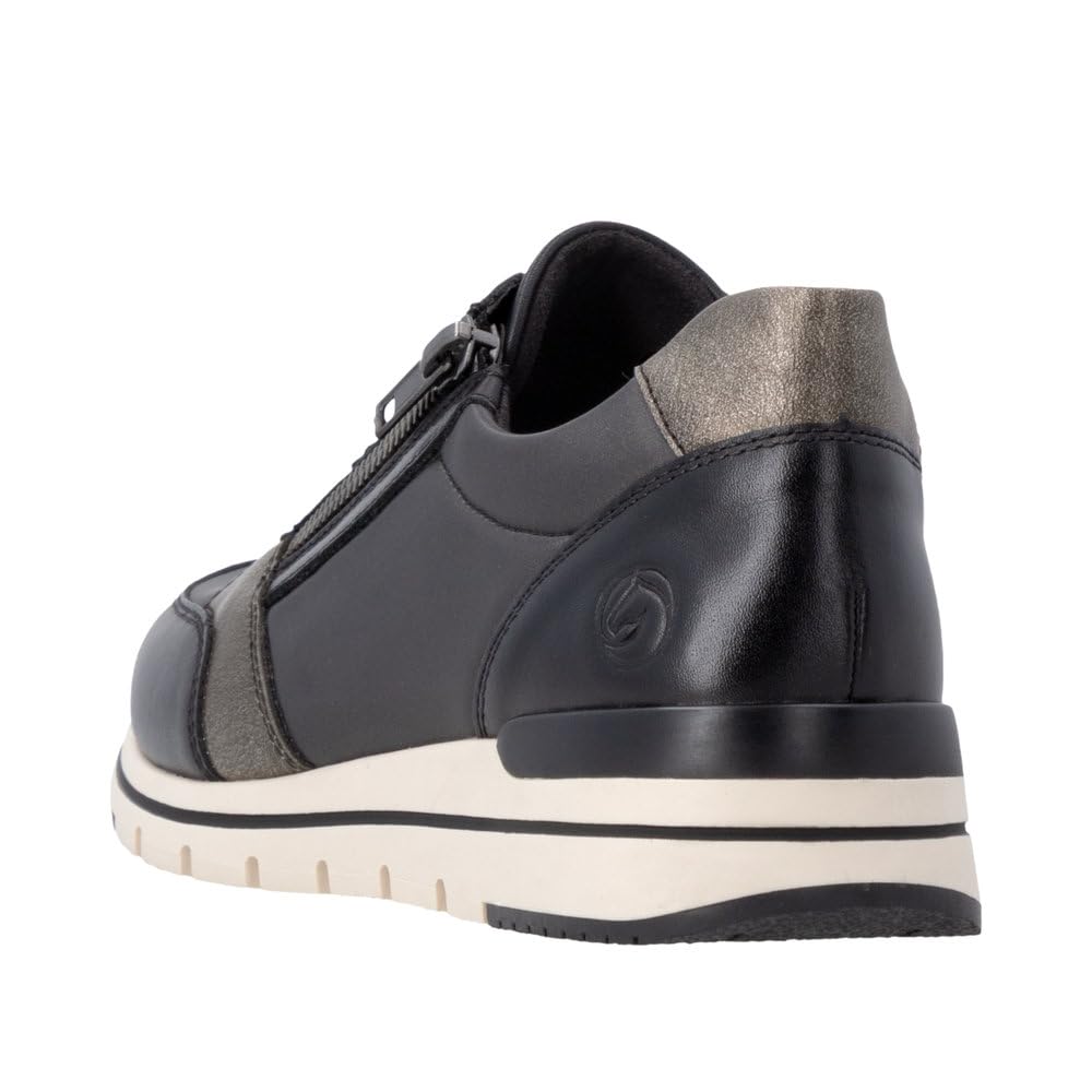 Remonte R6700 Baskets Basses Femme Noir 39 EU Stretch
