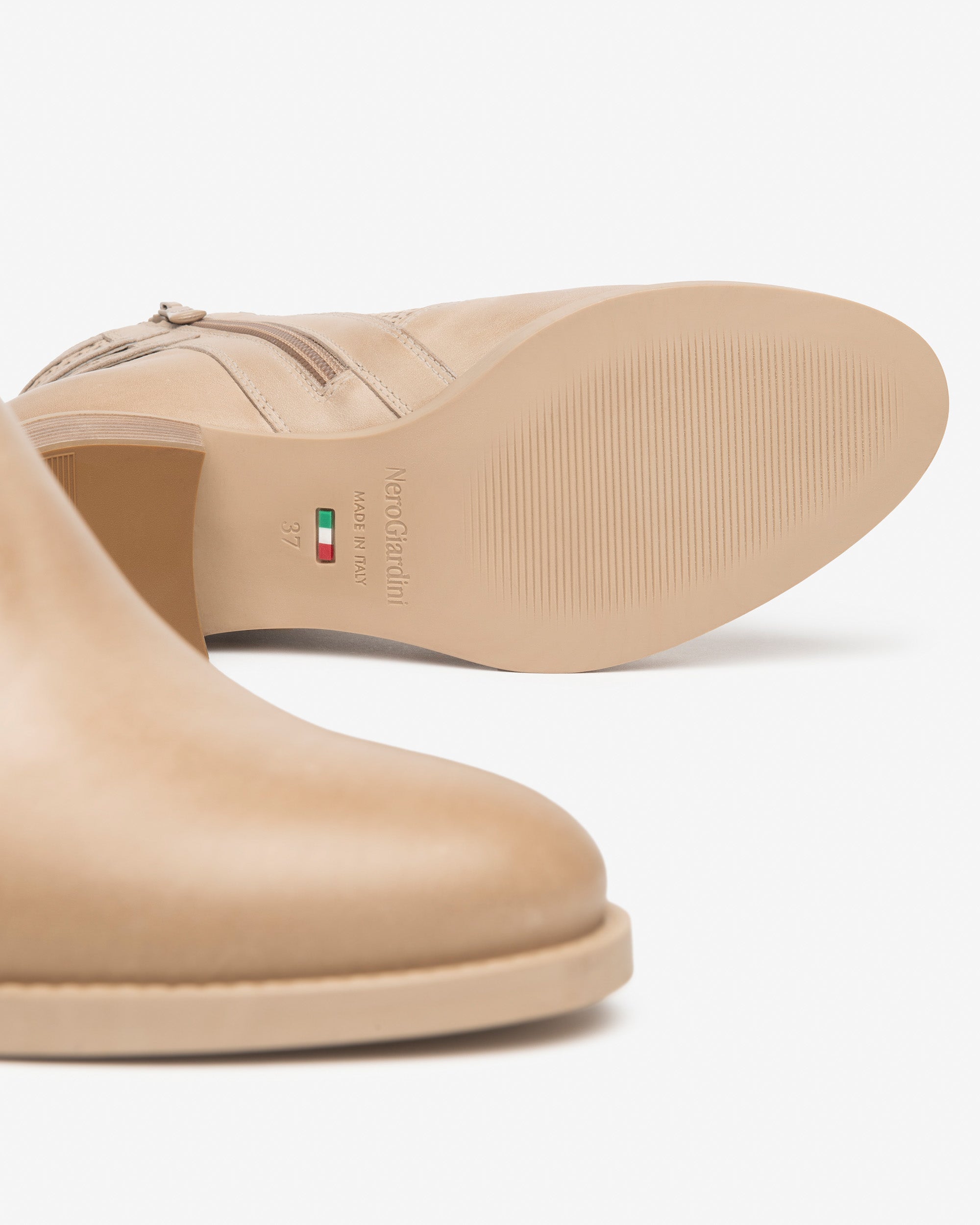 Nerogiardini Bottines Bottines Femme Cuir Memory