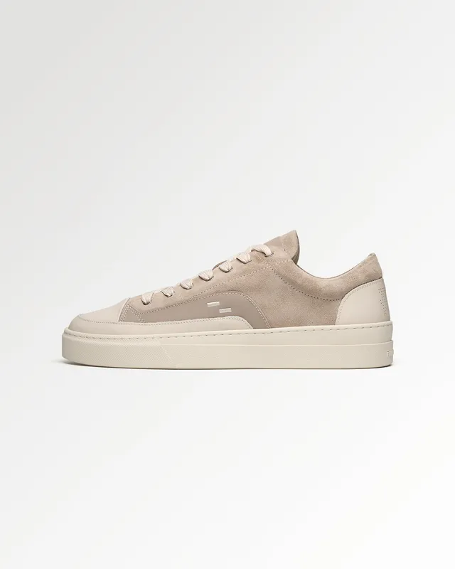 Filling Pieces Riviera baskets crème suède cuir