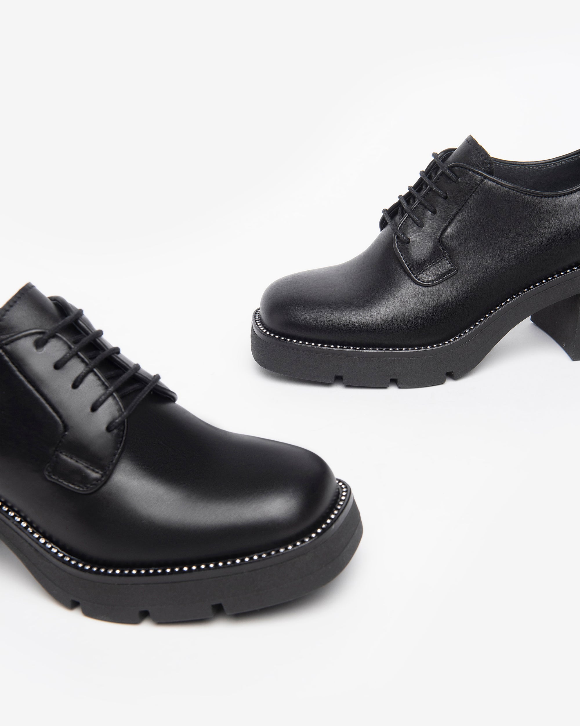 NeroGiardini Chaussures à Lacets Femme Cuir