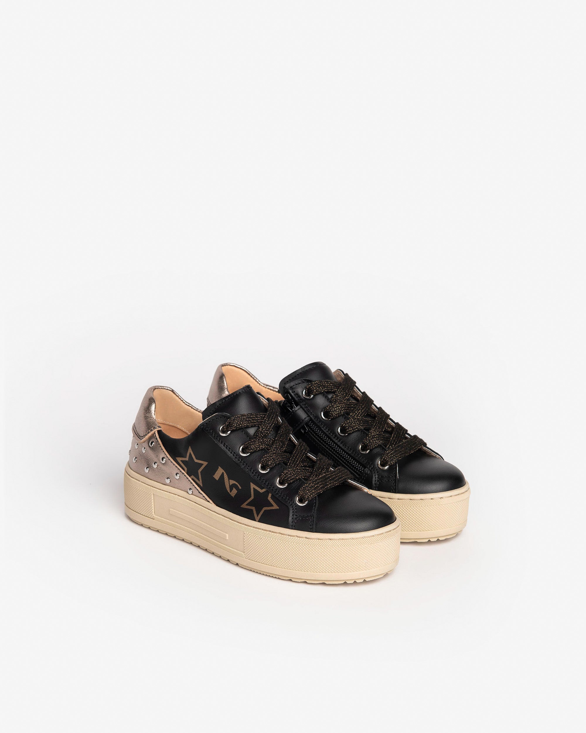 NeroGiardini Teens Sneakers Fille Cuir DryGo 31-39