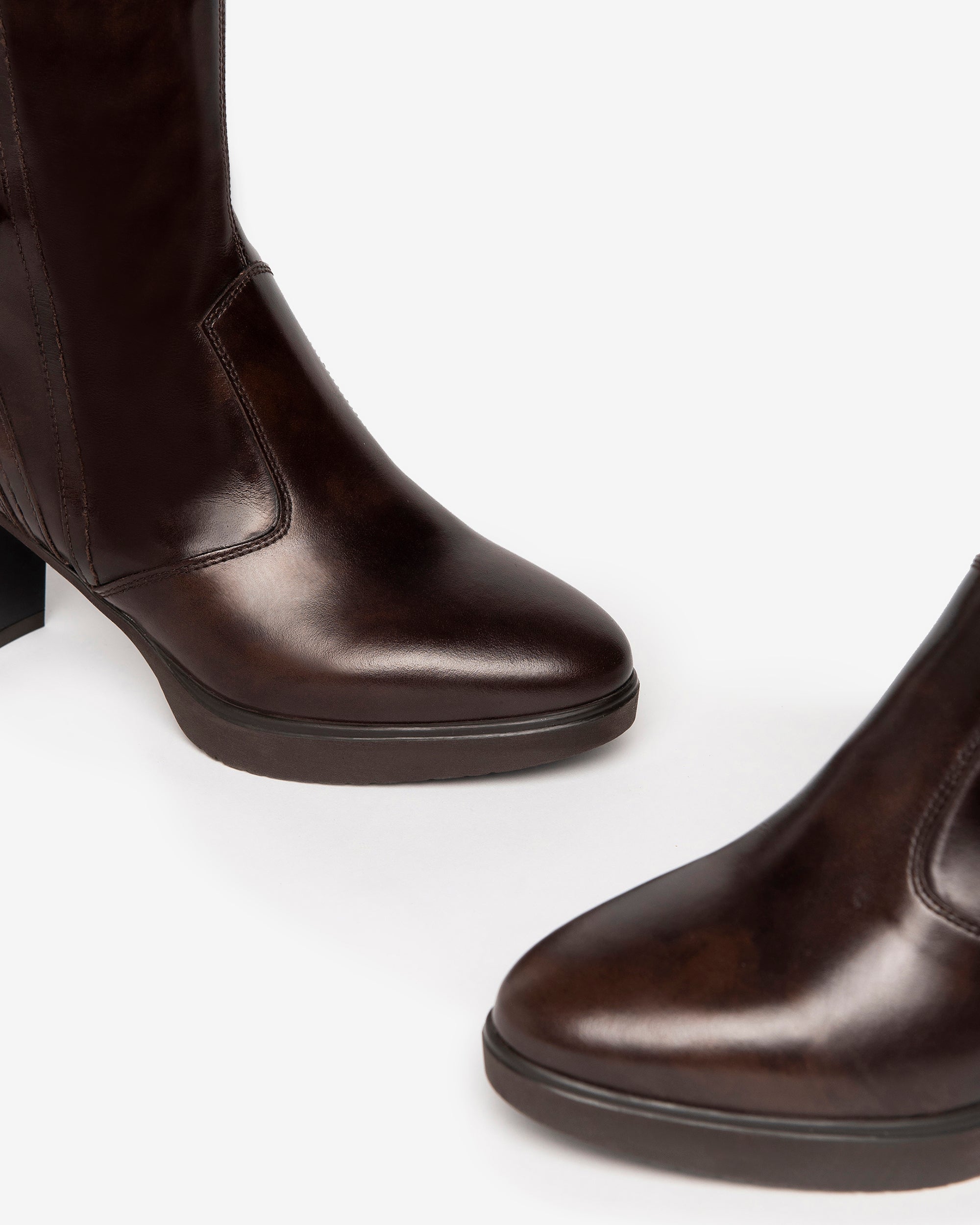 NeroGiardini Bottes bottes cuir femme hiver