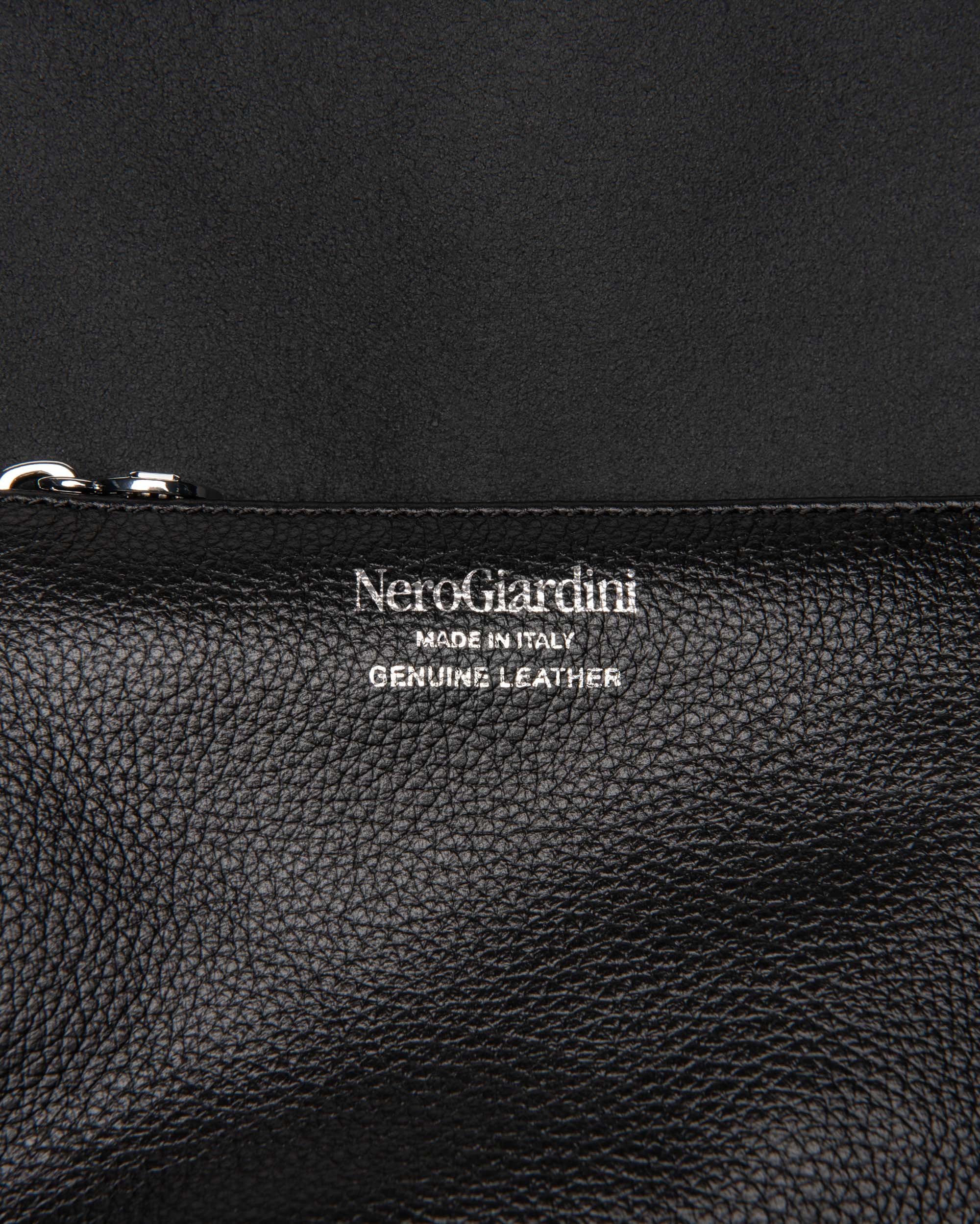 NeroGiardini Sacs Besace Cuir Femme Hobo Italie
