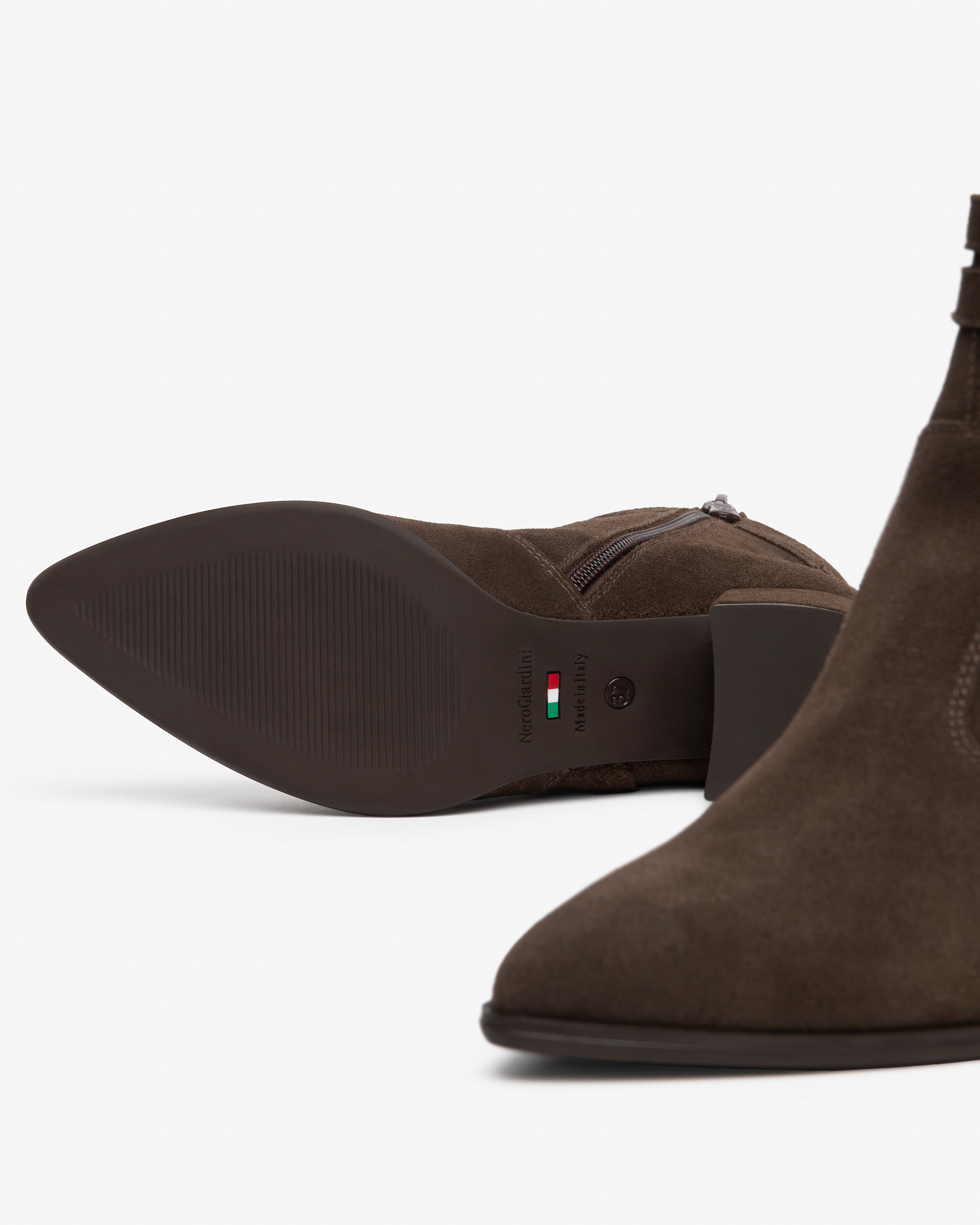 Nerogiardini Bottines femme daim talon 60 mm