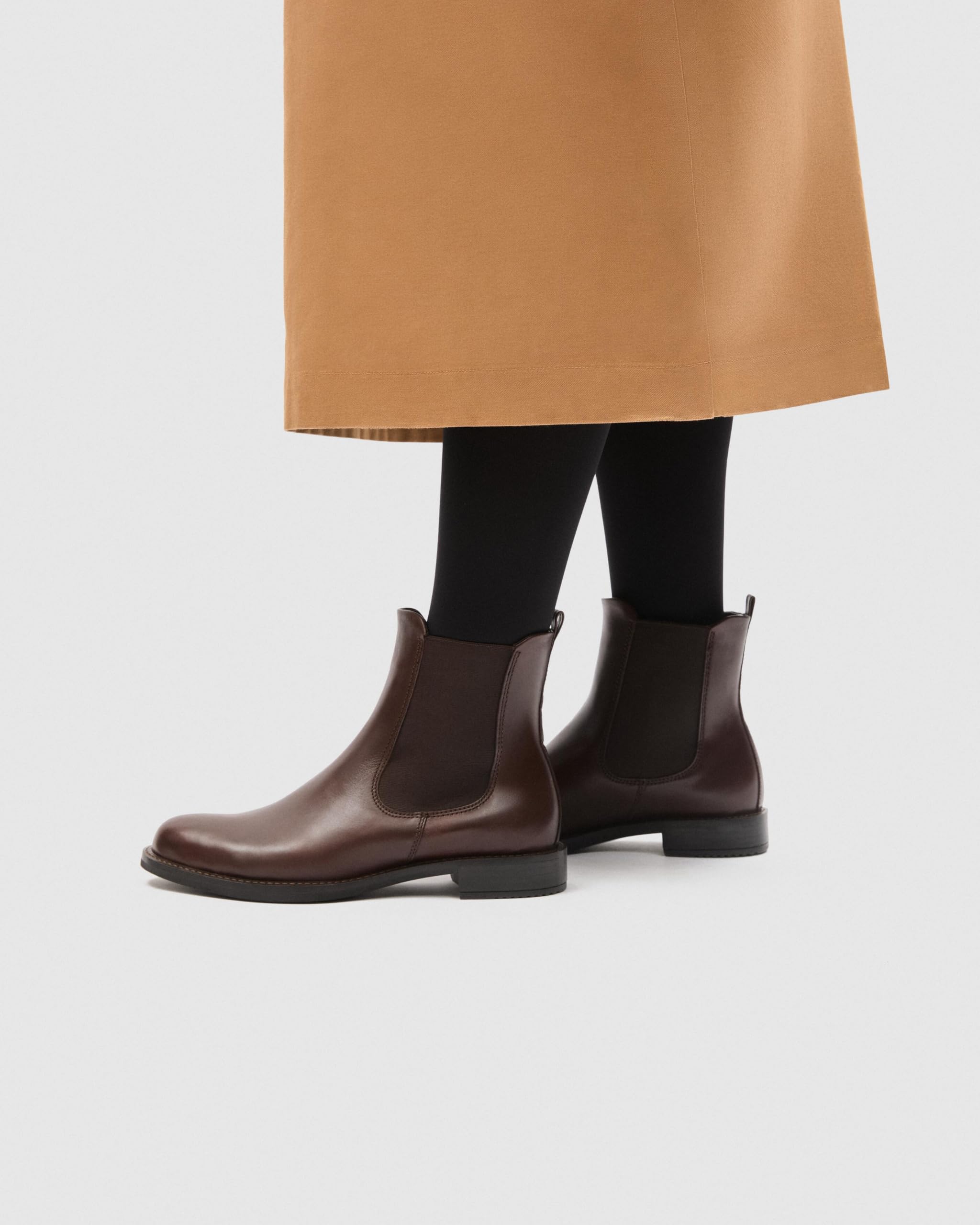 ECCO Sartorelle 25 bottines chelsea femme cuir noir